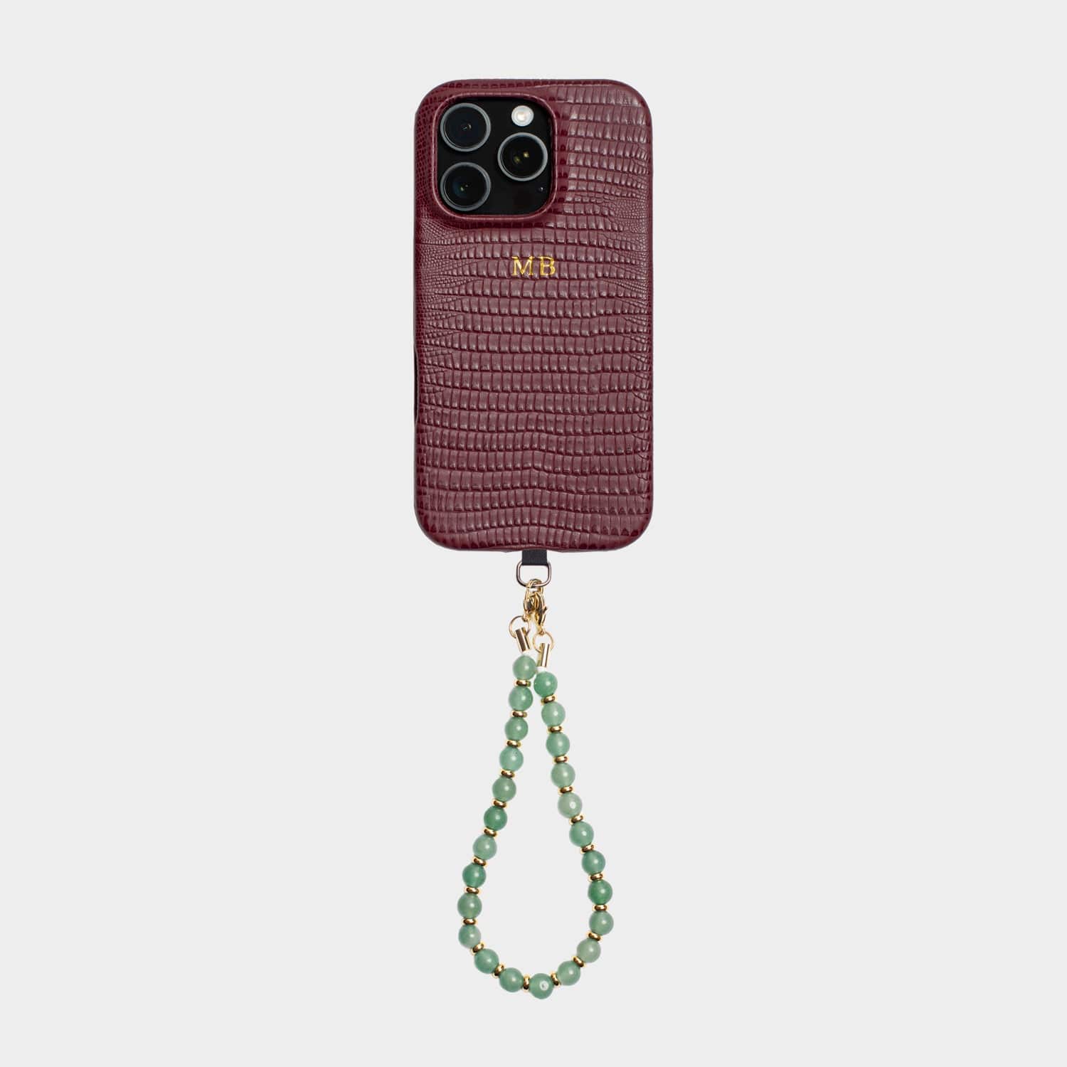 Aventurine Natural Stone Phone Charm
