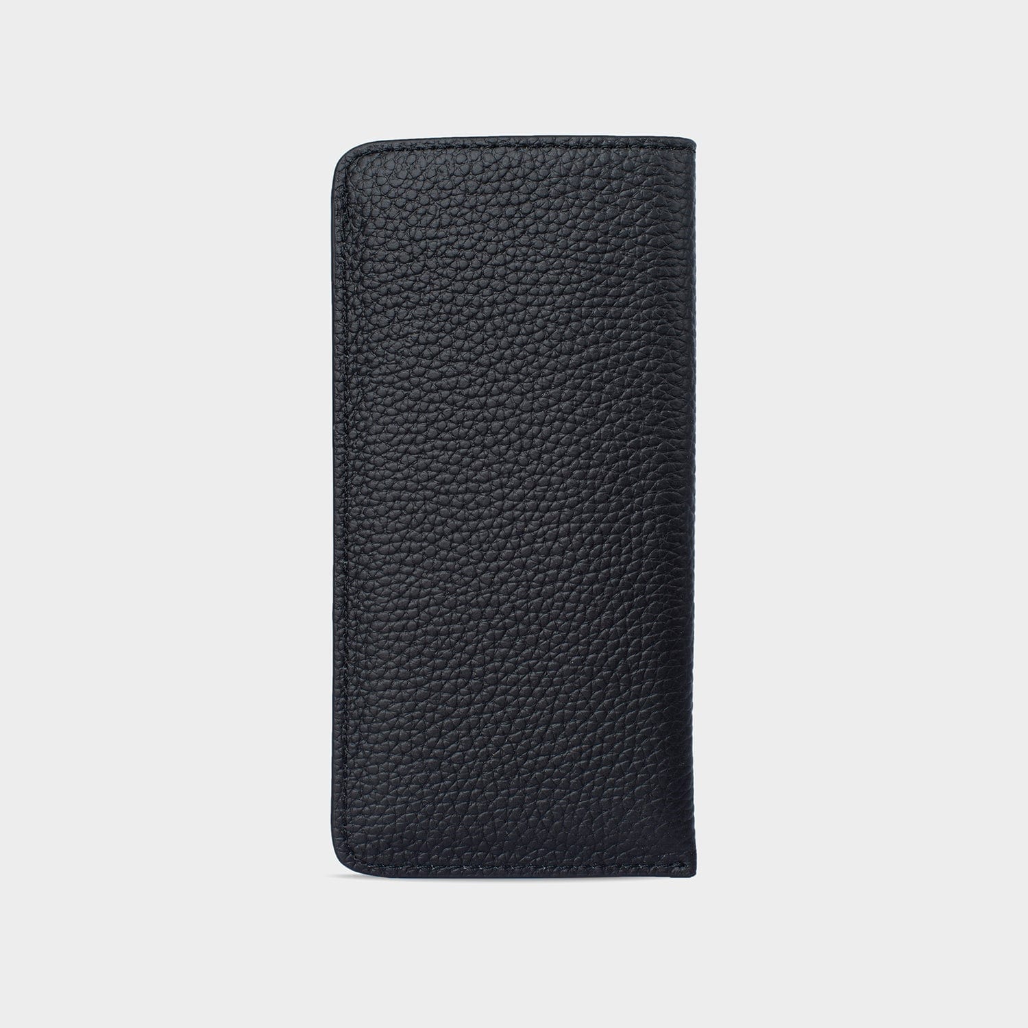 Black Leather Personalized Glasses Case