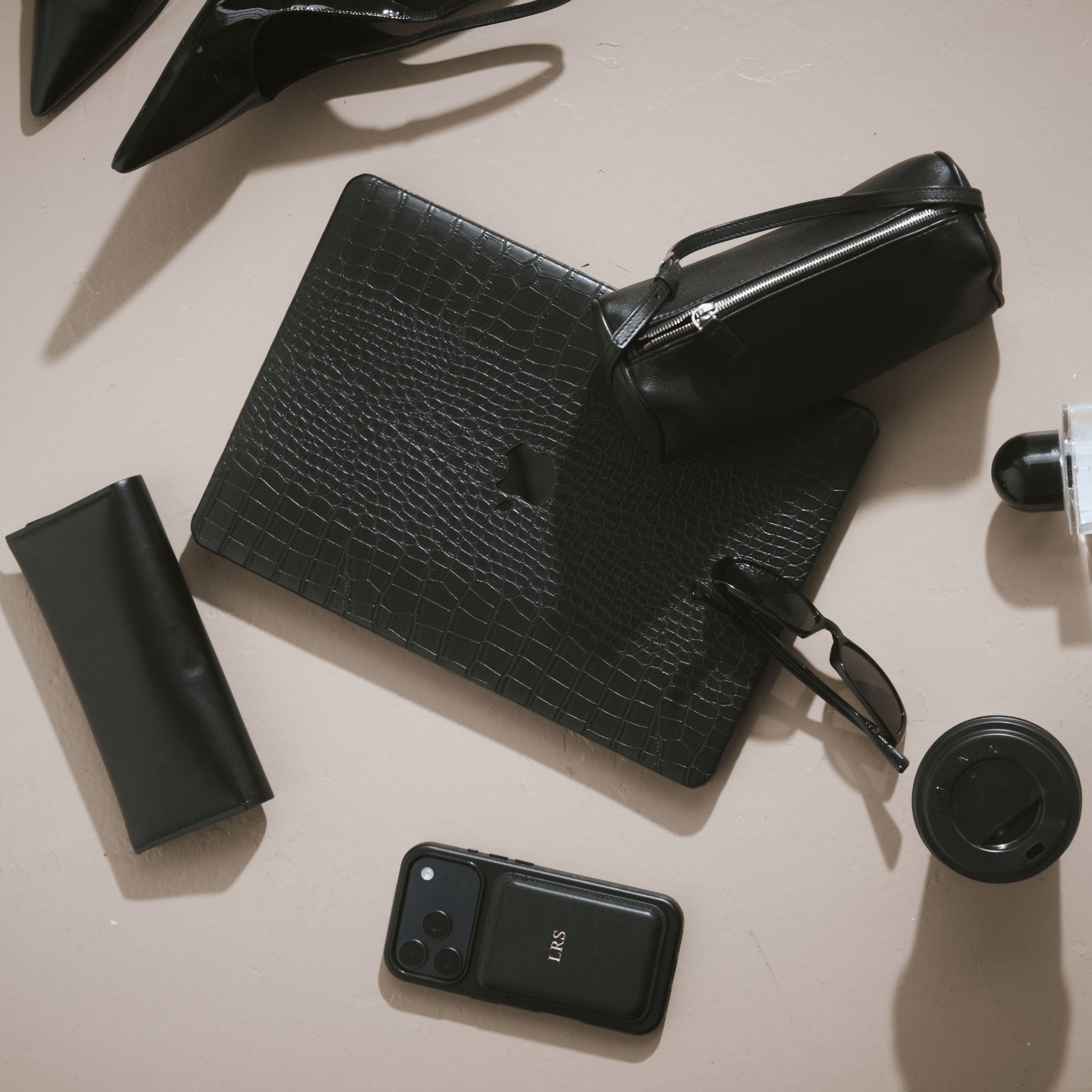 Black Lizard MacBook Personalized Case