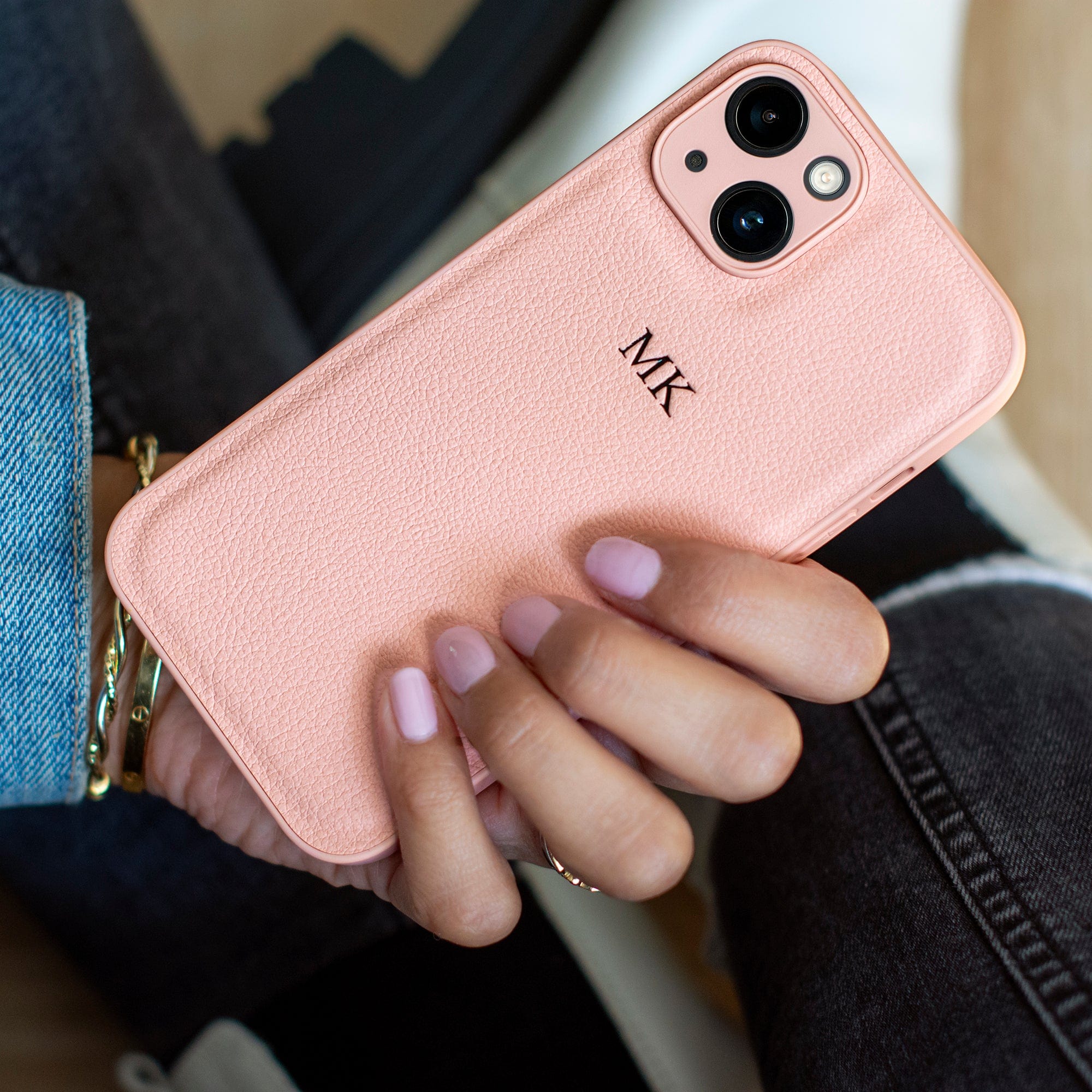 Pink Padded Personalized Case