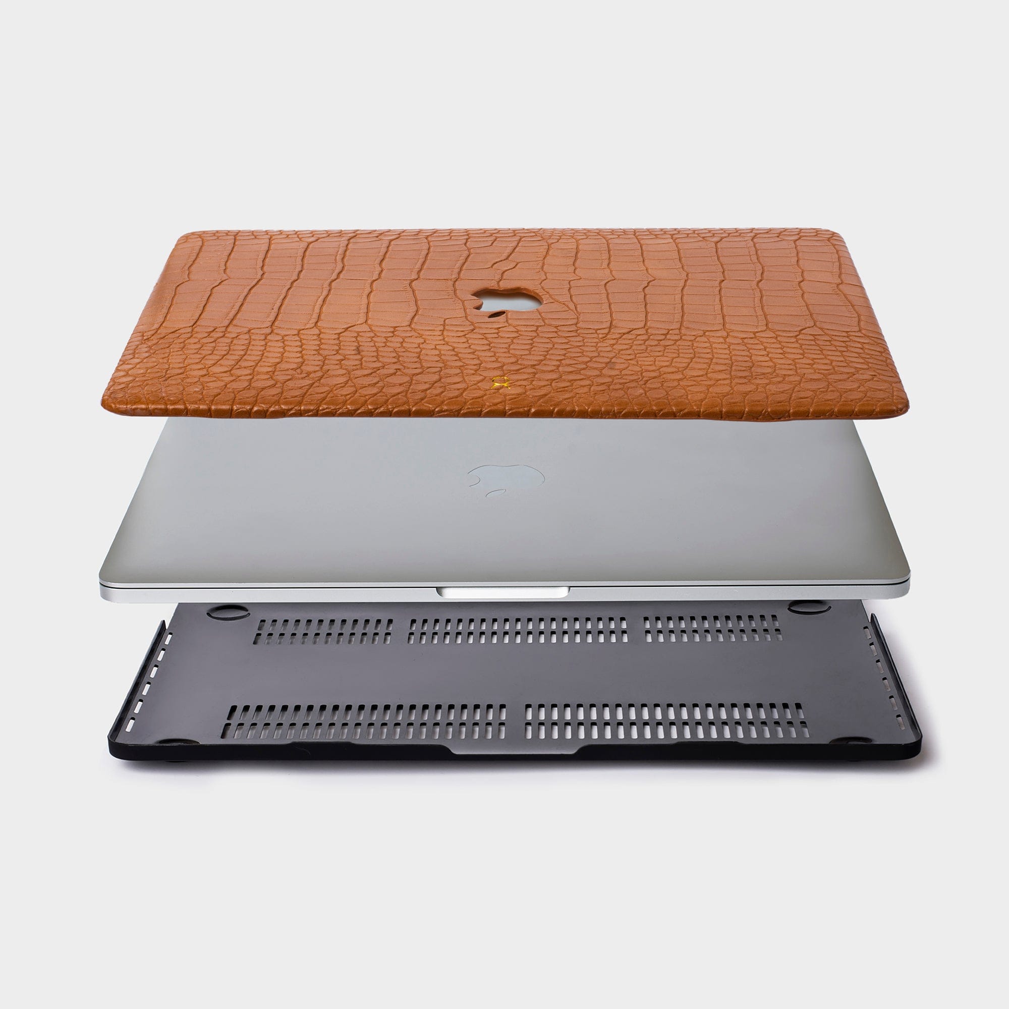 Brown Lizard MacBook Personalized Case