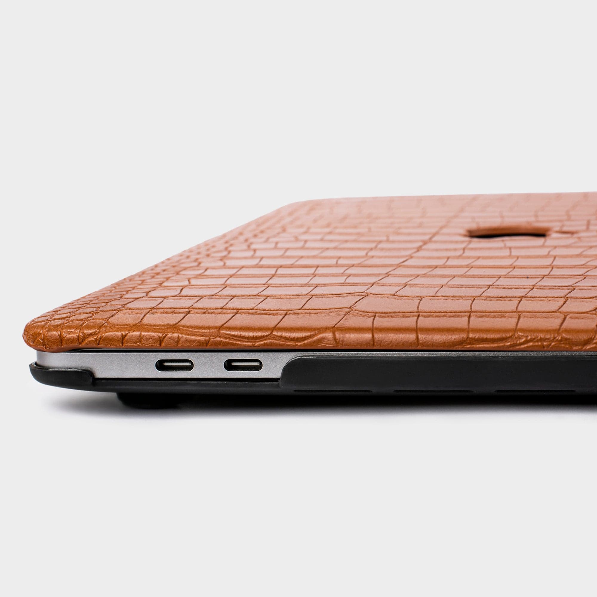 Brown Lizard MacBook Personalized Case