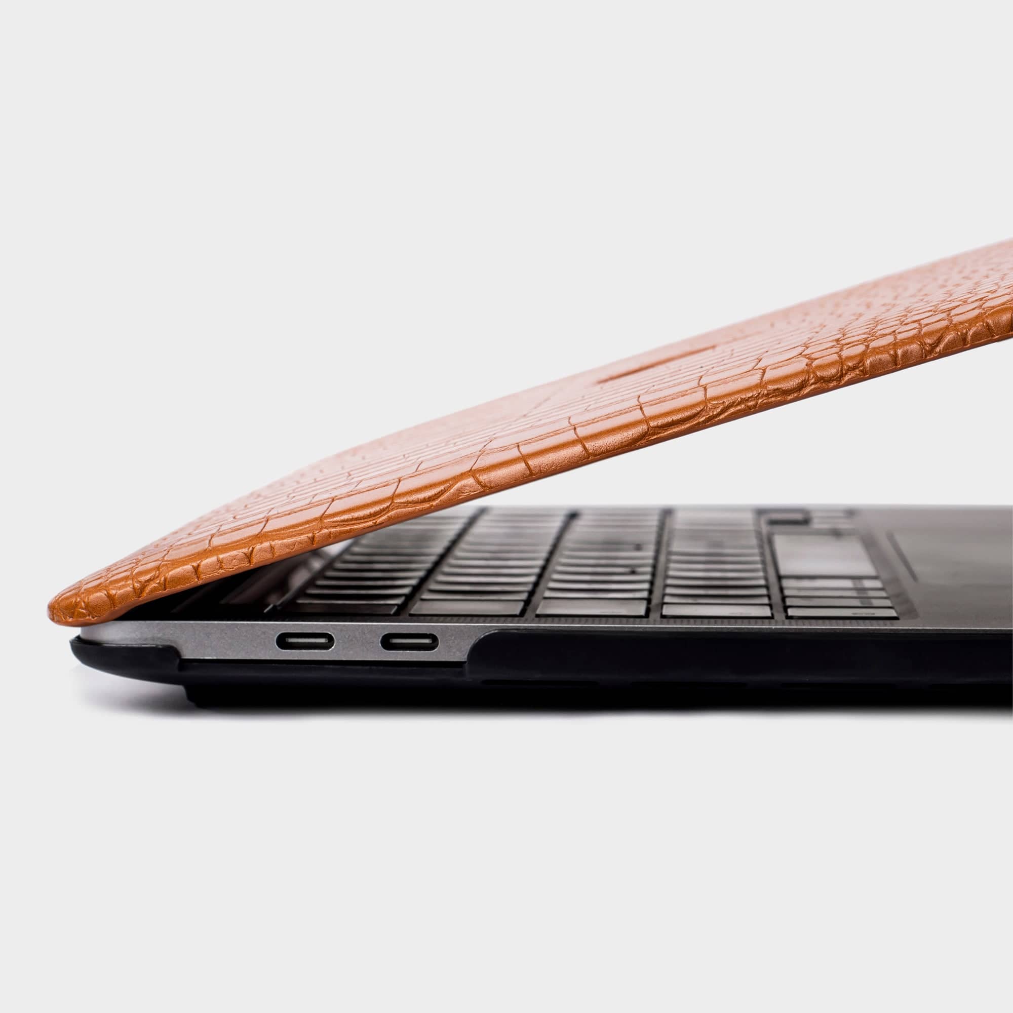 Brown Lizard MacBook Personalized Case