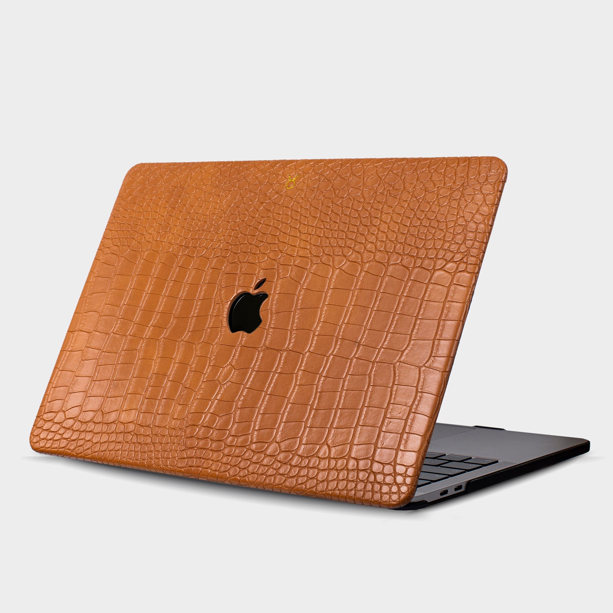 Brown Lizard MacBook Personalized Case