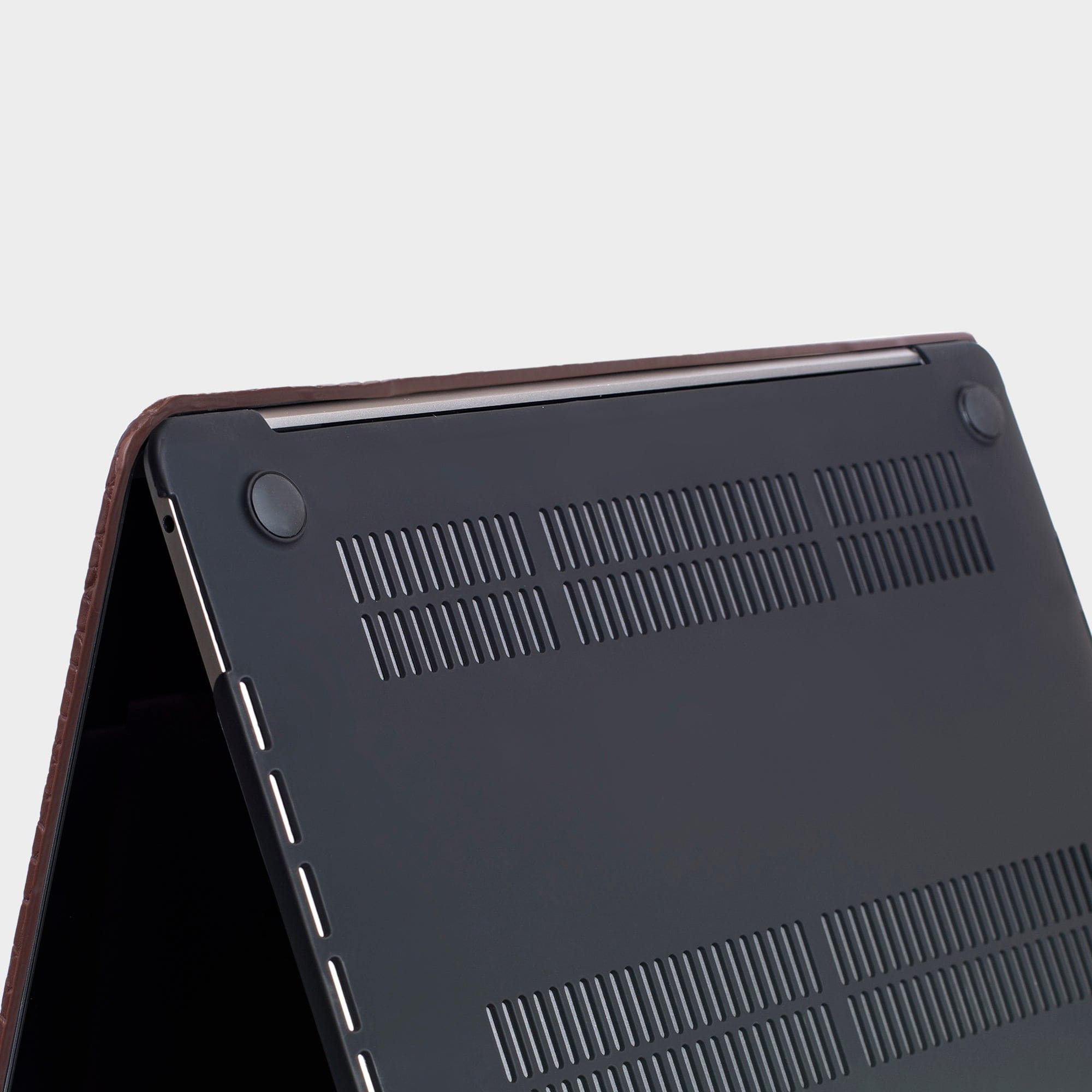 Dark Brown Lizard MacBook Personalized Case