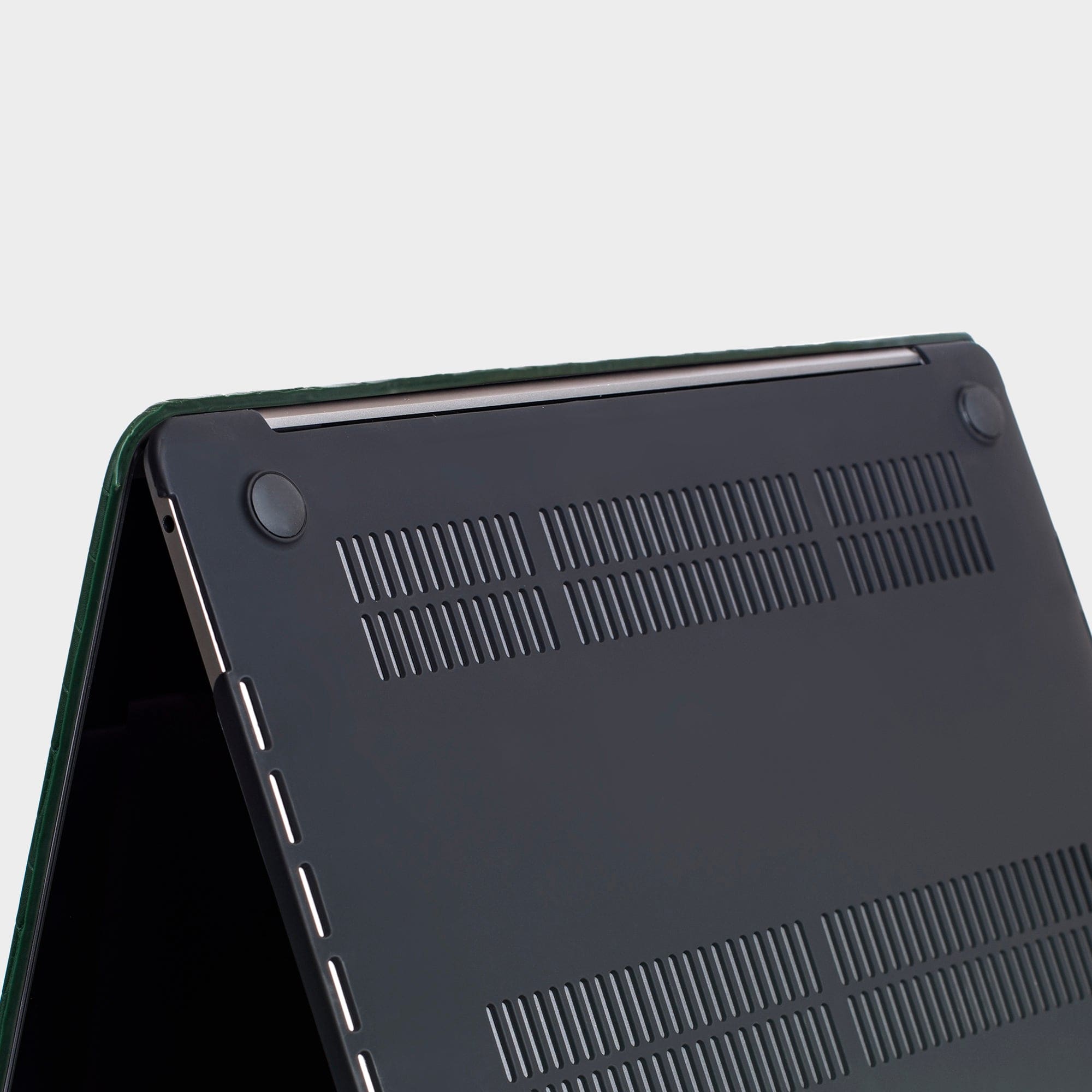 Dark Green Lizard MacBook Personalized Case