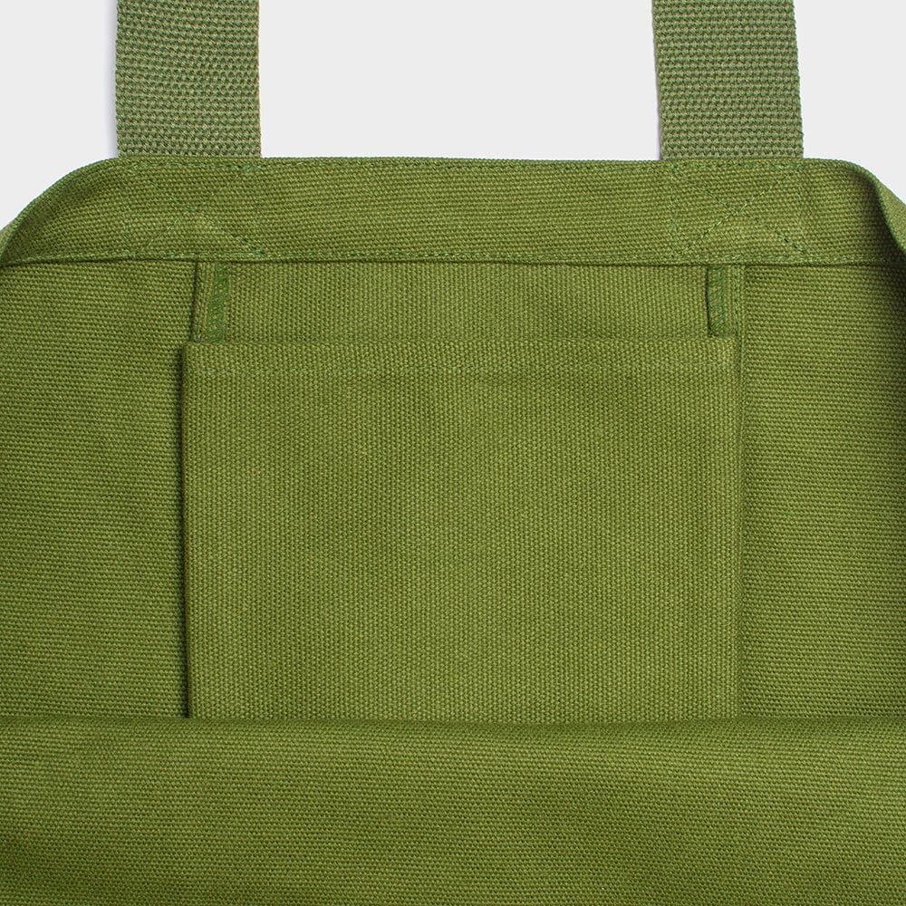 Green Oversized 100% Cotton Tote Bag