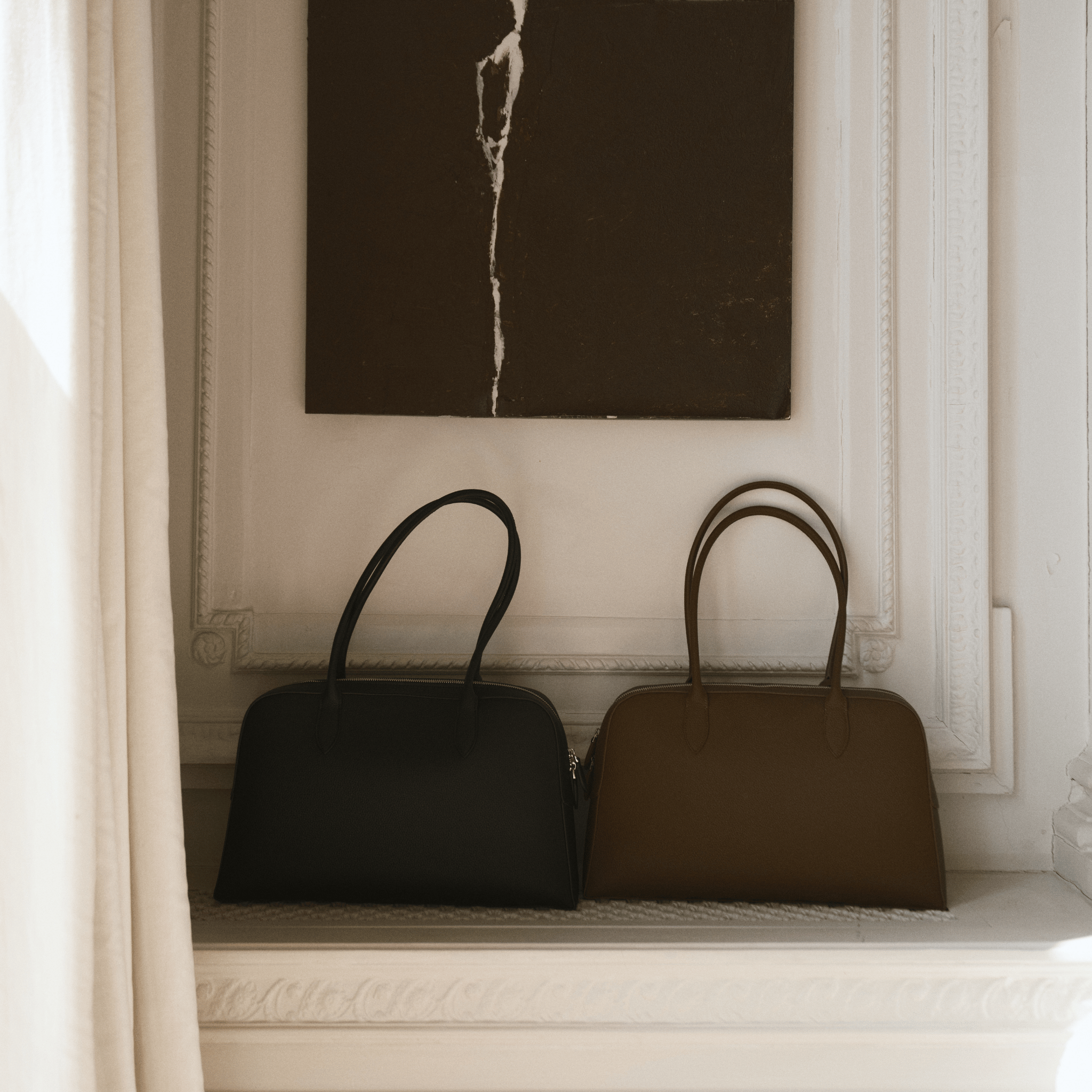 Black Pebble Personalized City Bag