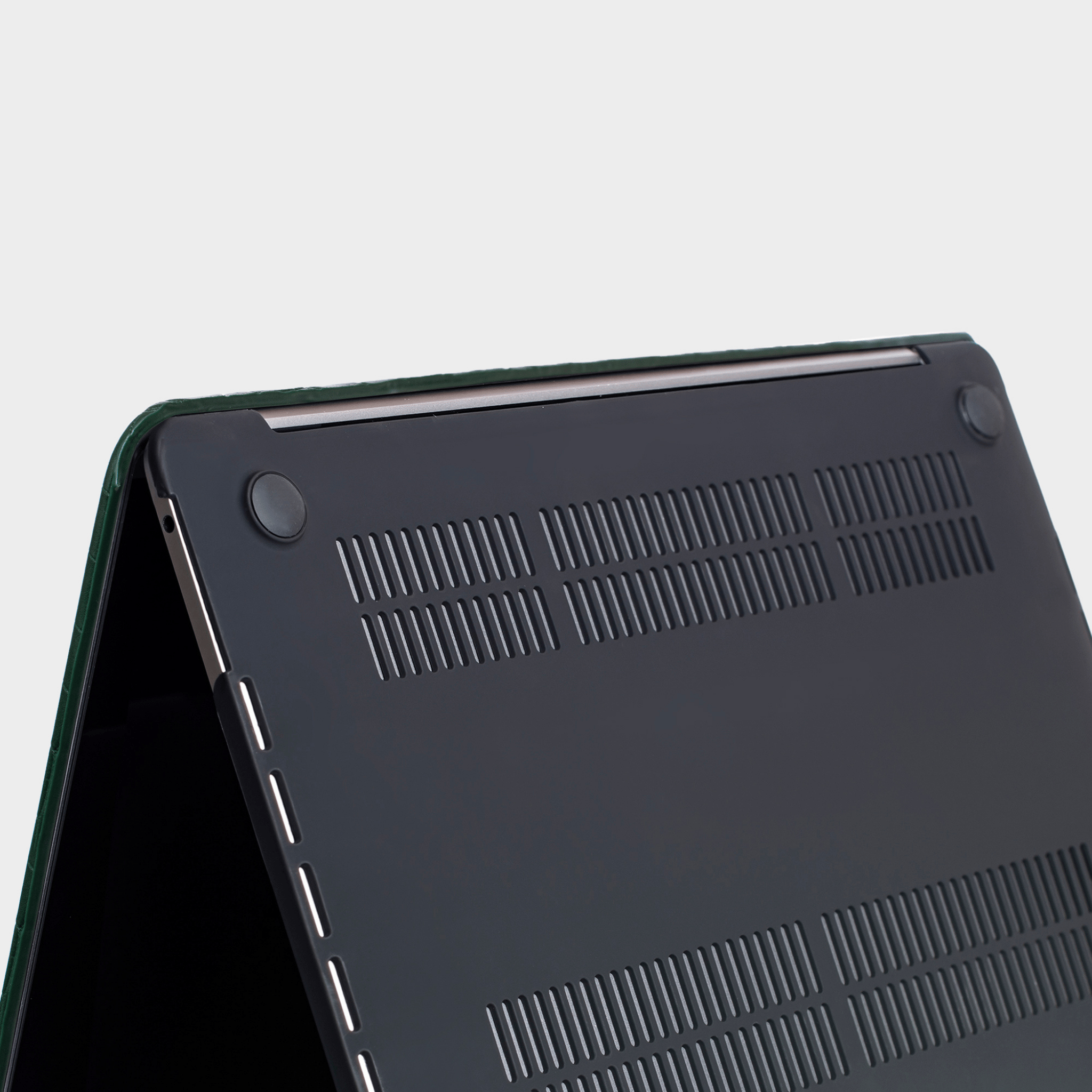 Dark Green Lizard MacBook Personalized Case