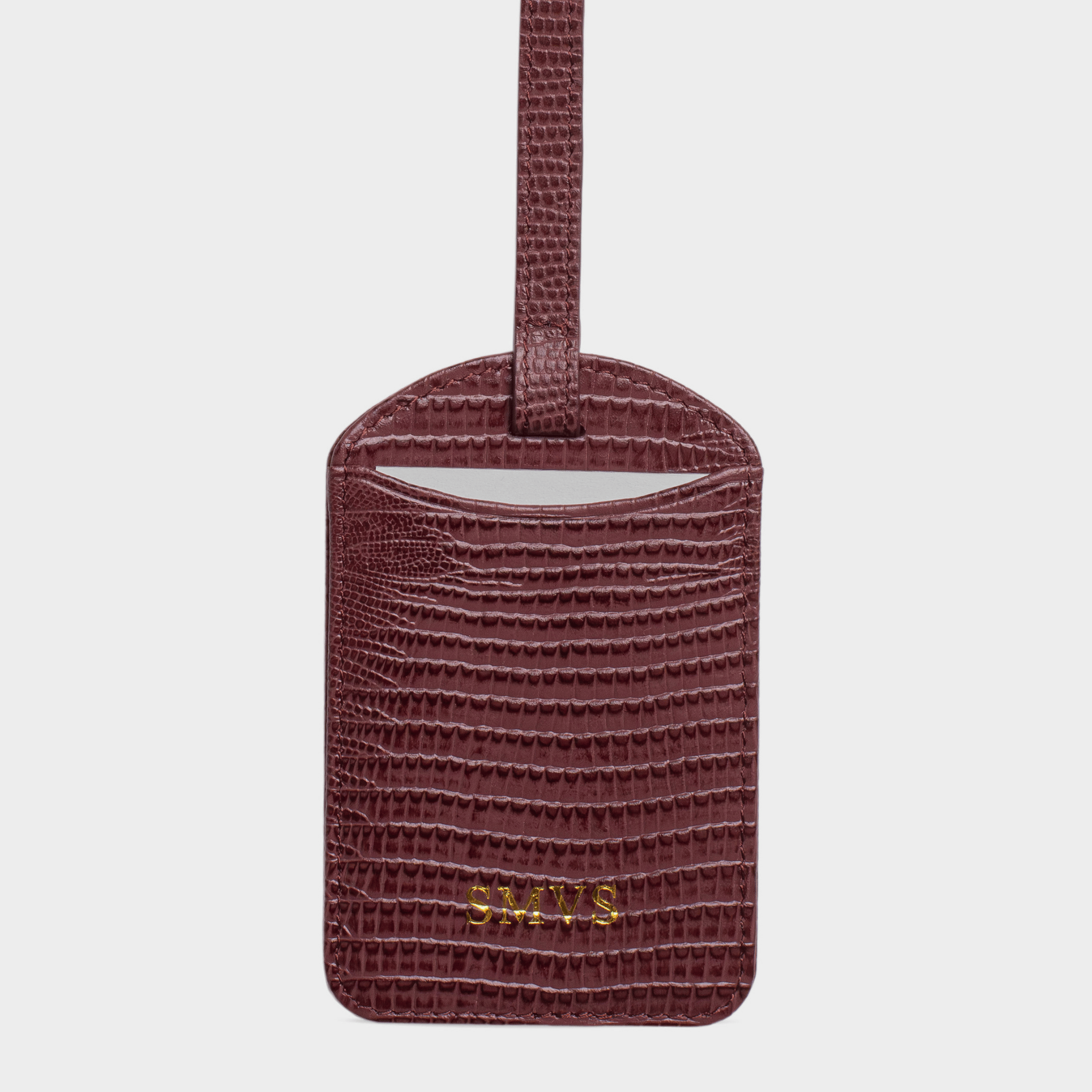 Burgundy Travel Set