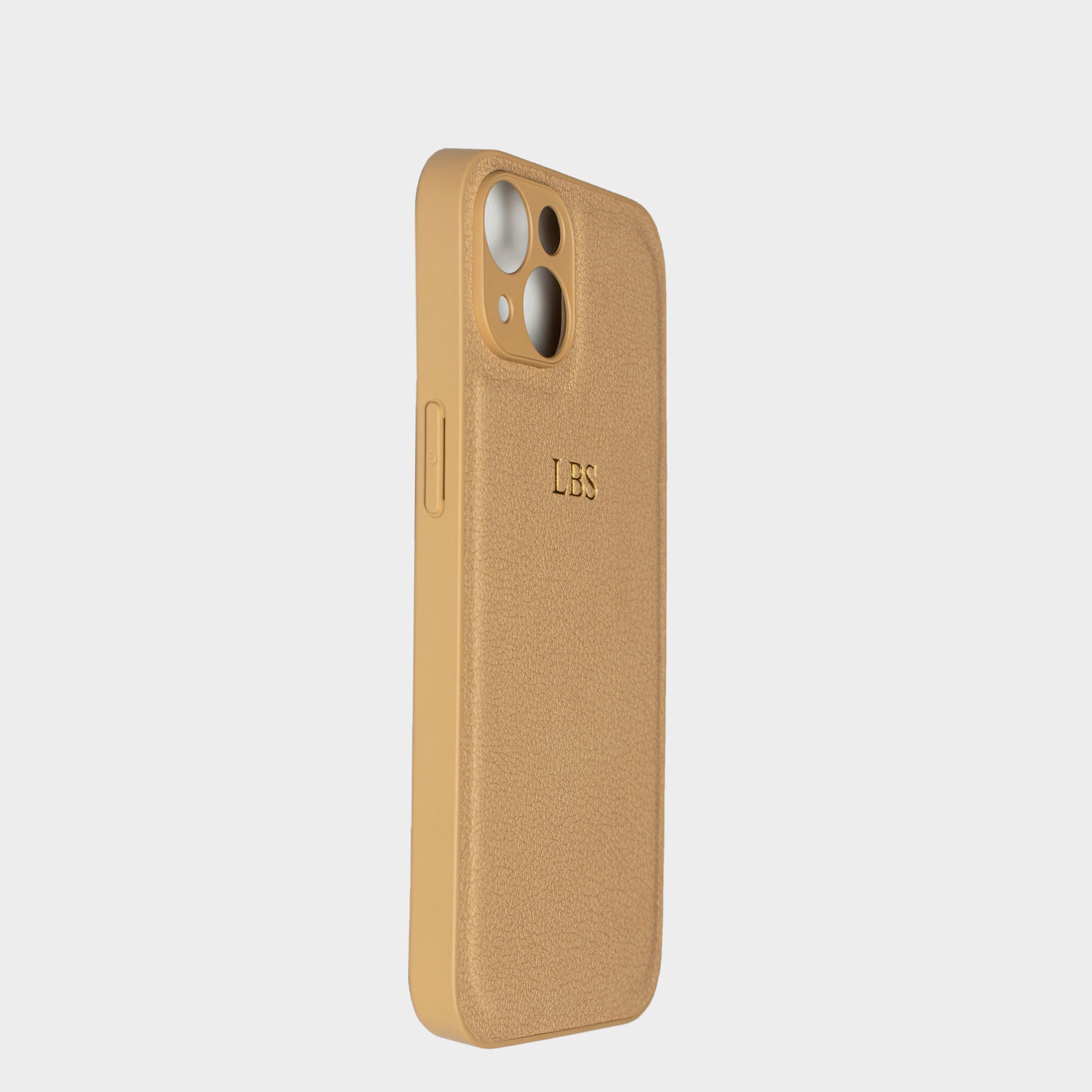 Latte Padded Personalized Monogram Case