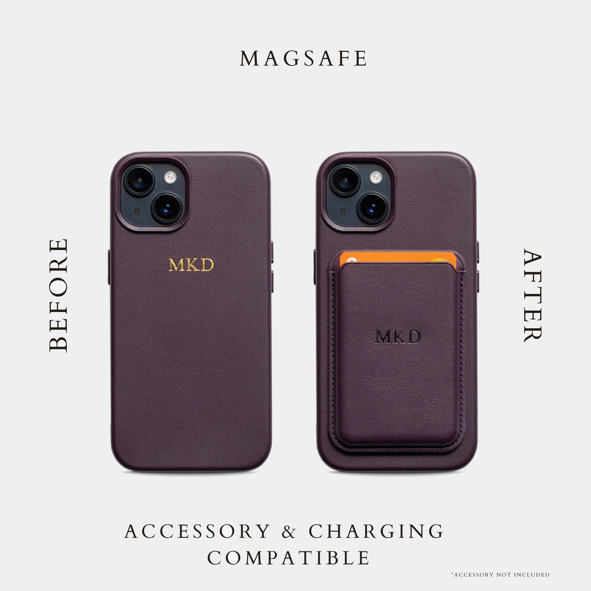Purple MagSafe Personalized Case