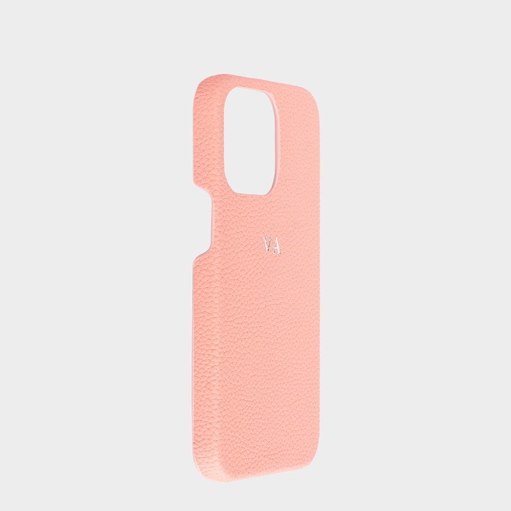 Pink Pebble Texture Personalized Snap Case