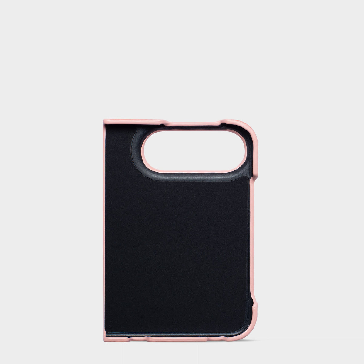 Pink Pebble Texture Personalized Snap Case iPhone Duo