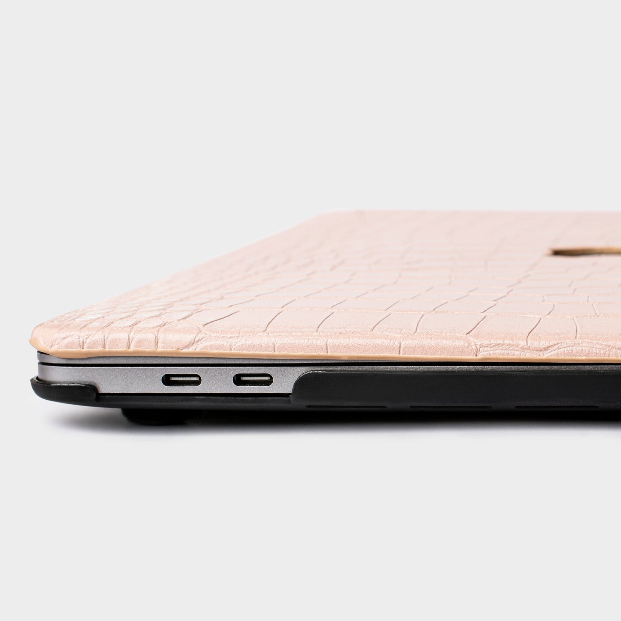 Pink Lizard MacBook Personalized Case