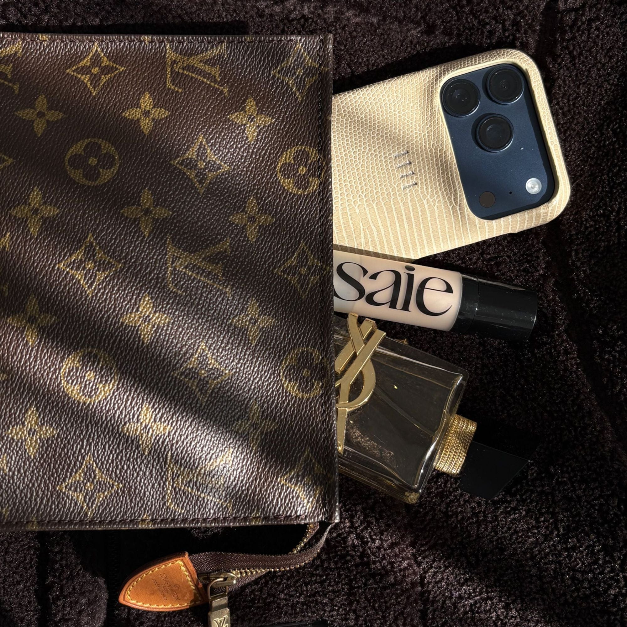 Butter Yellow Lizard Texture Personalized Snap Case