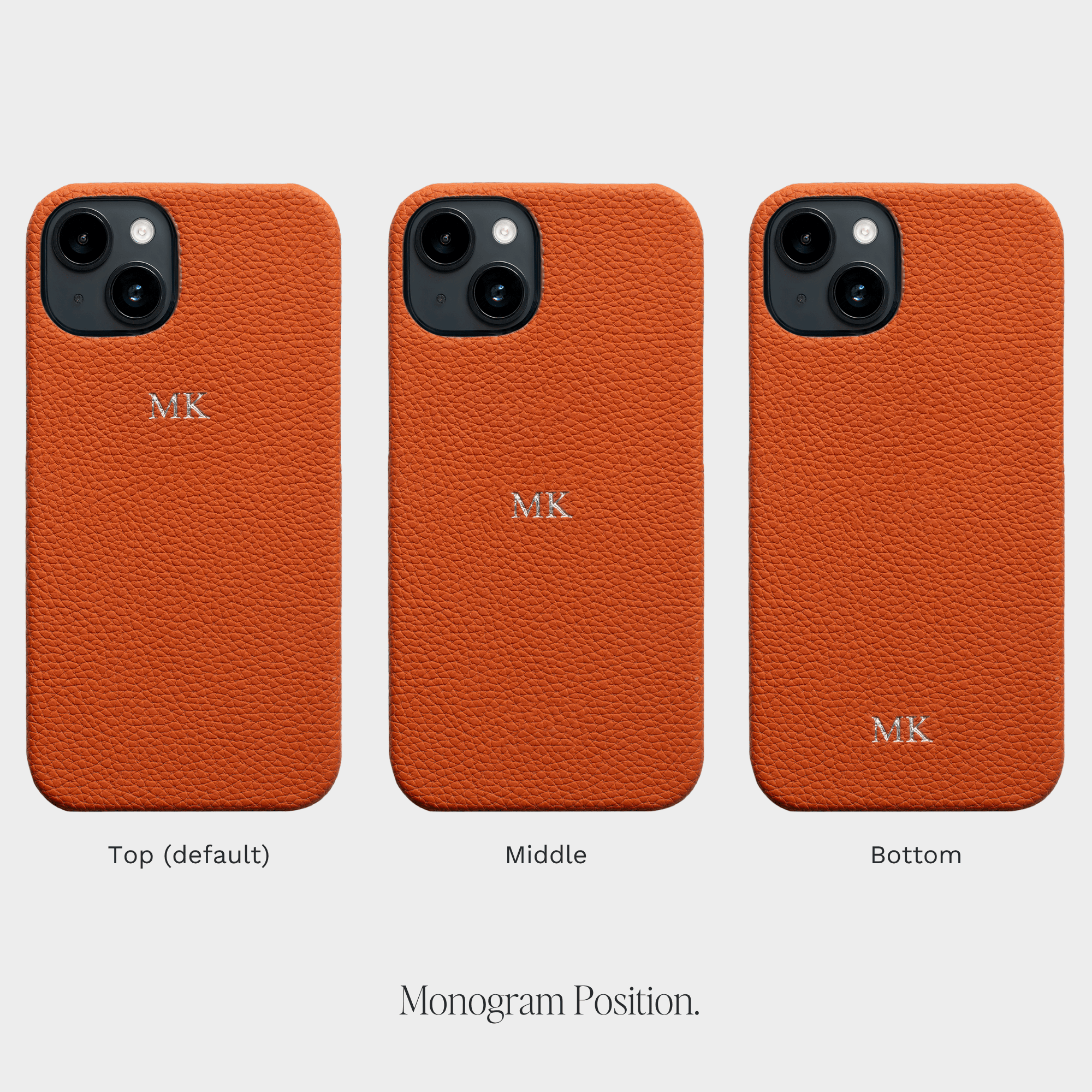 Tan Pebble Texture Personalized Snap Case