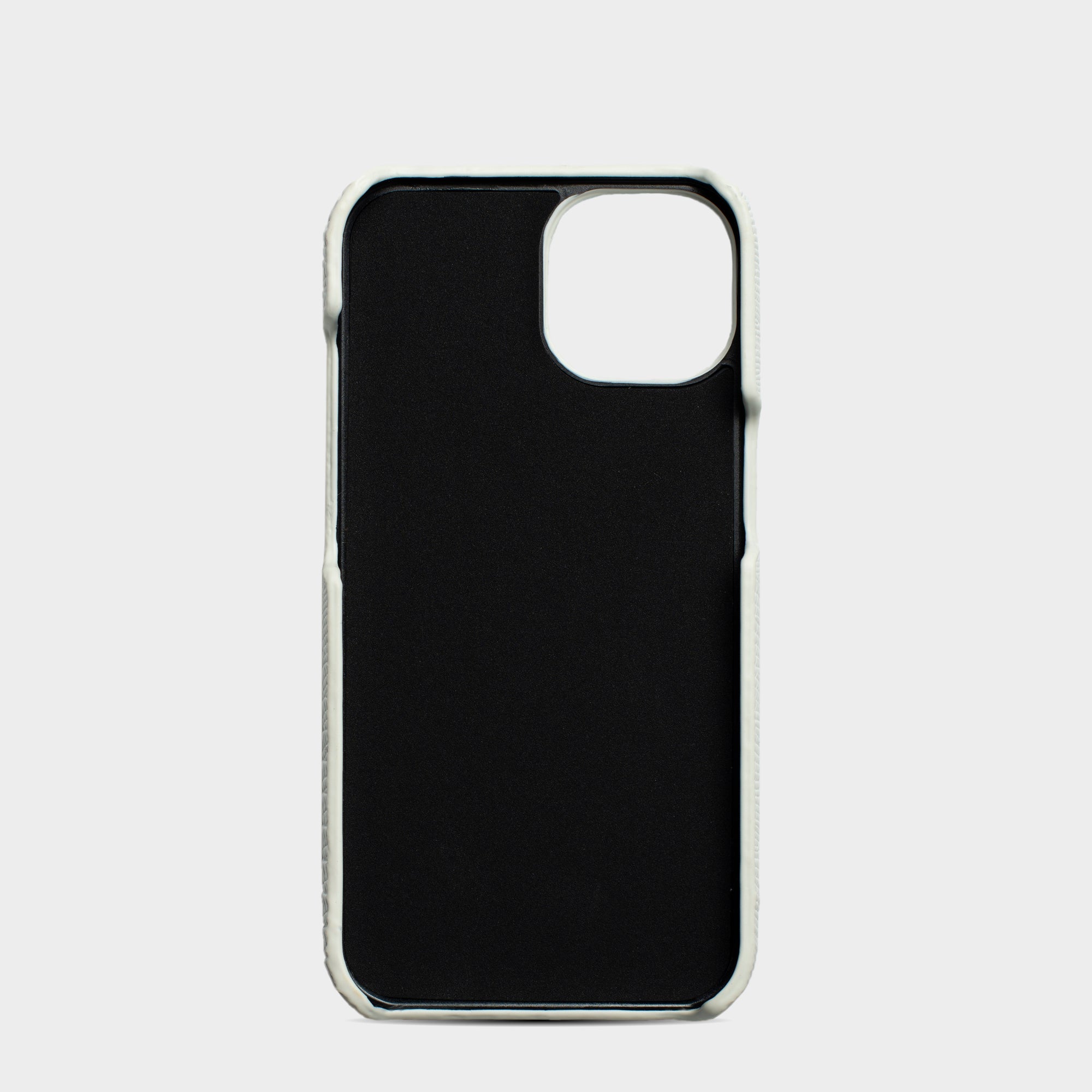 White Lizard Texture Personalized Snap Case