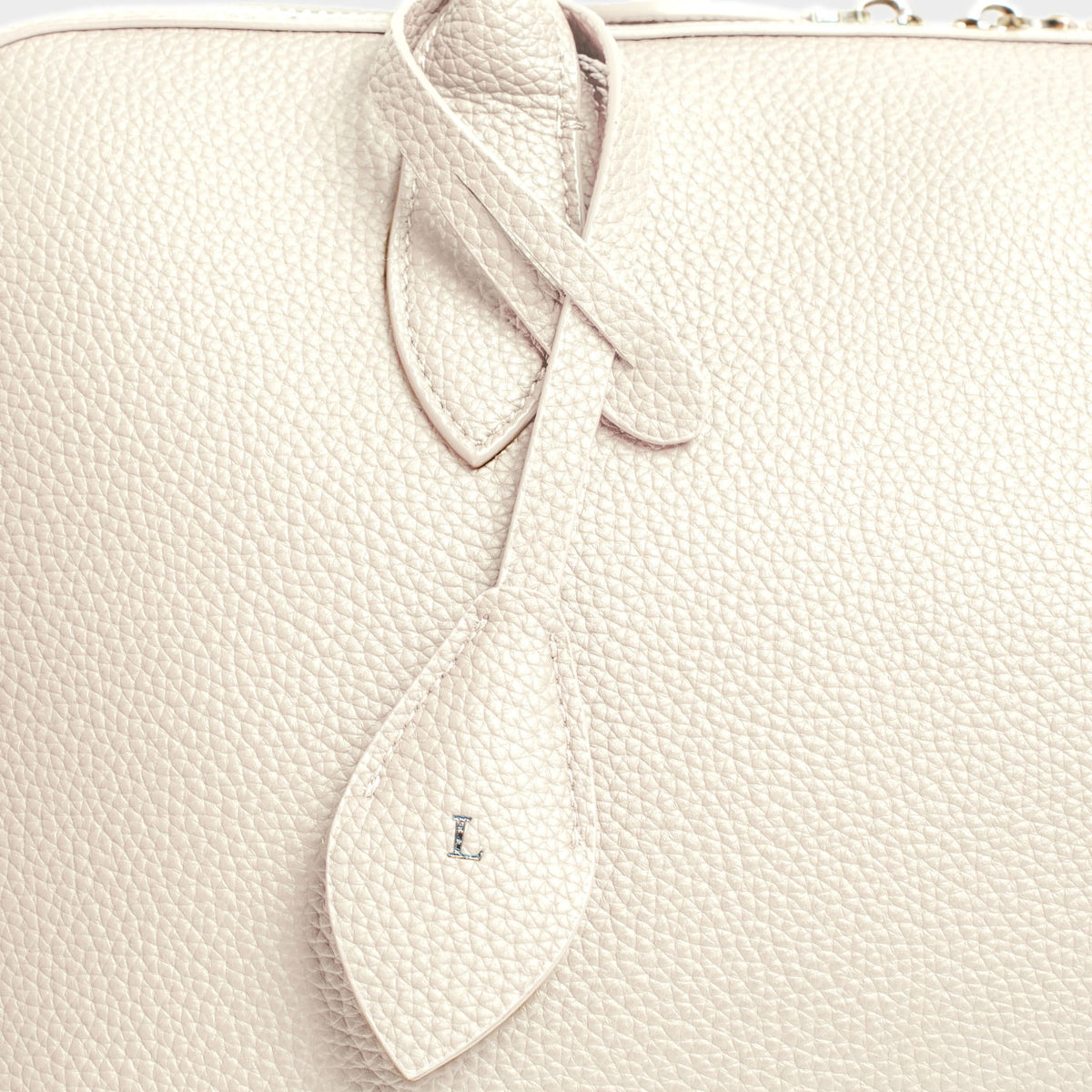 Cream Pebble Personalized City Bag