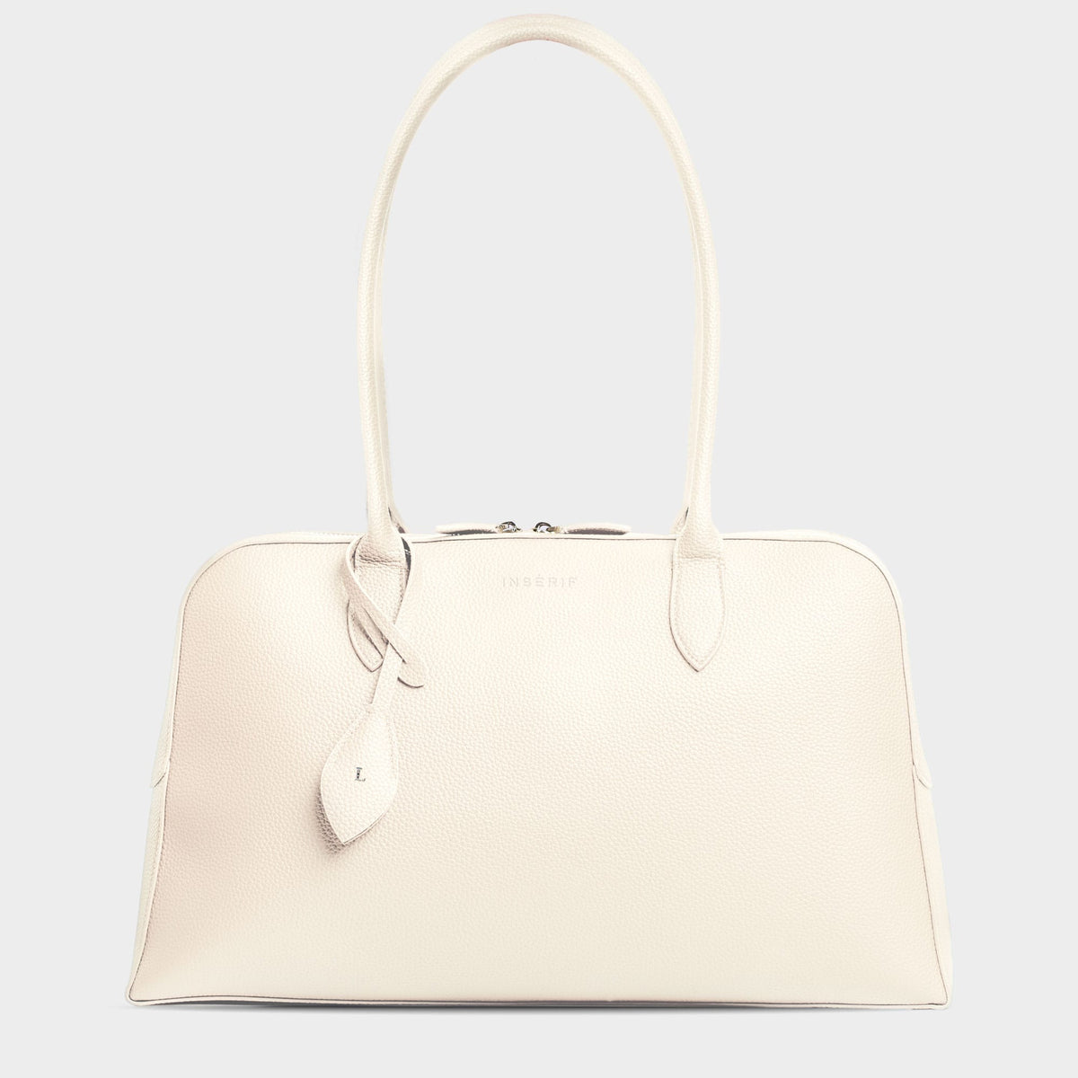 Cream Pebble Personalized City Bag