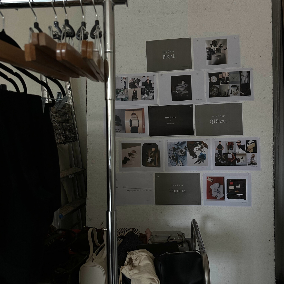 Behind the Scenes: On set with INSÉRIF