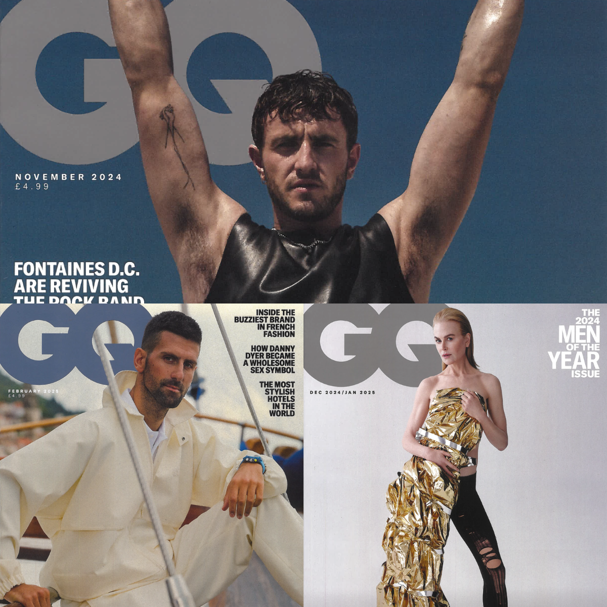 INSÉRIF Makes Its Mark in GQ