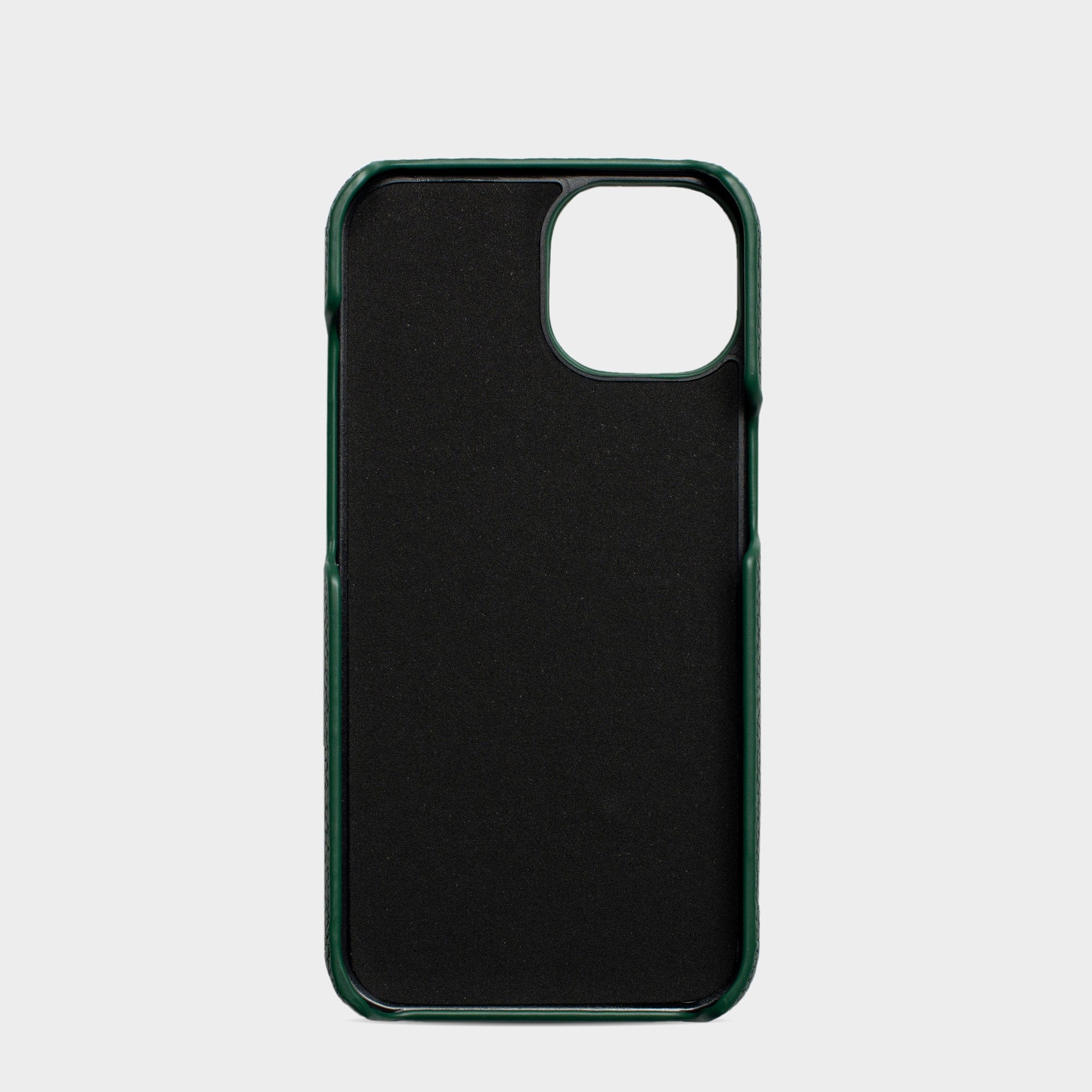 Dark Green Pebble Texture Personalized Snap Case