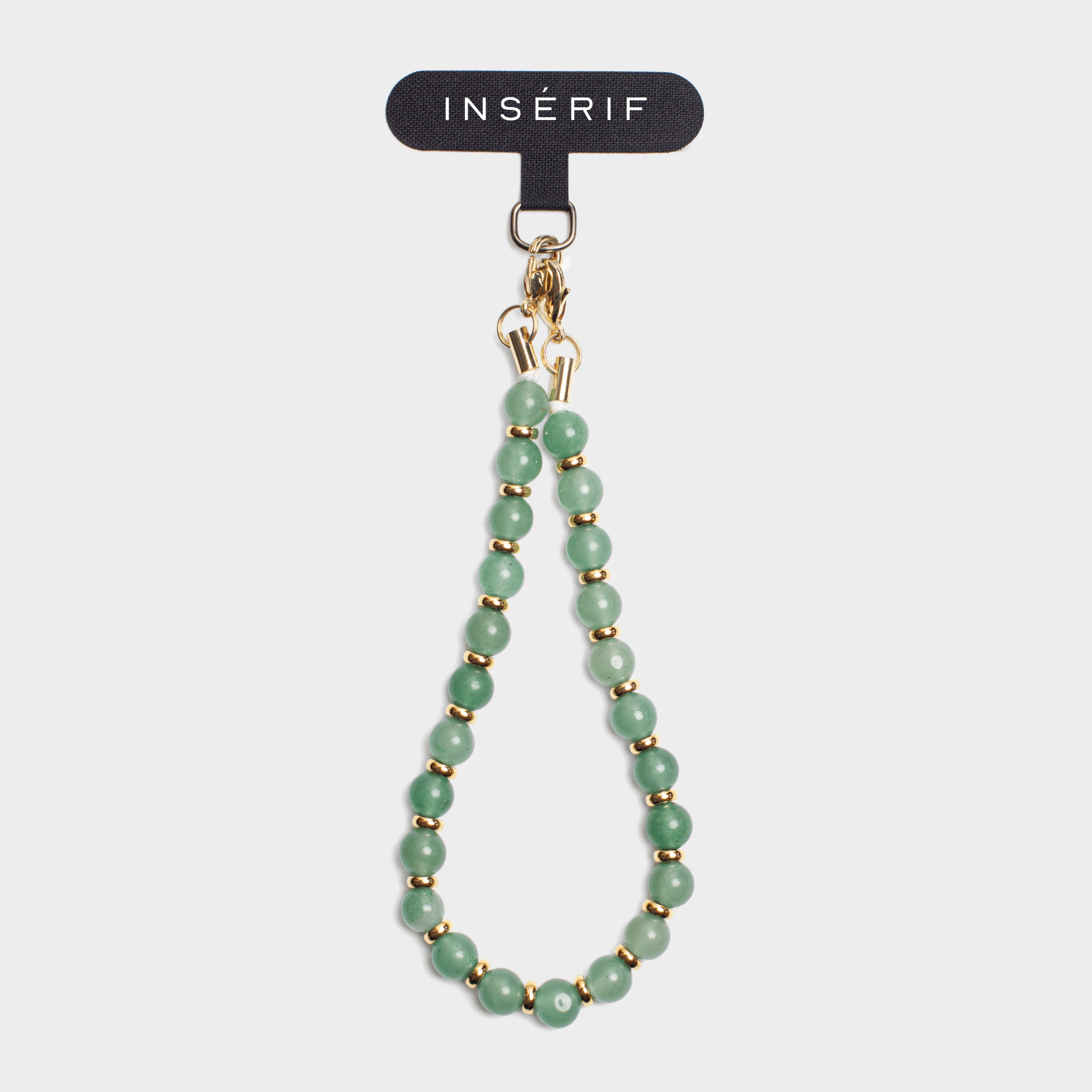 Aventurine Natural Stone Phone Charm