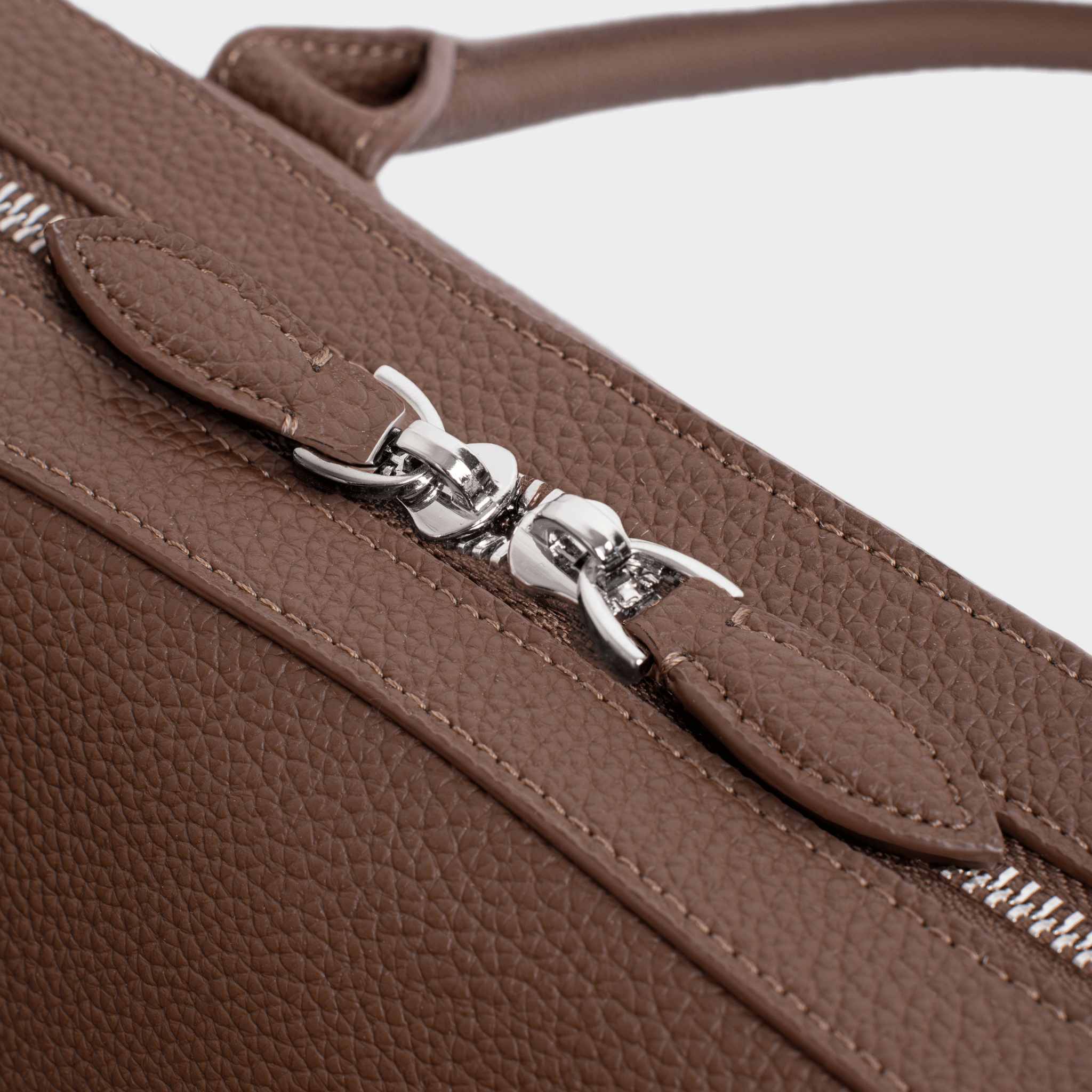 Brown Pebble Personalized City Bag
