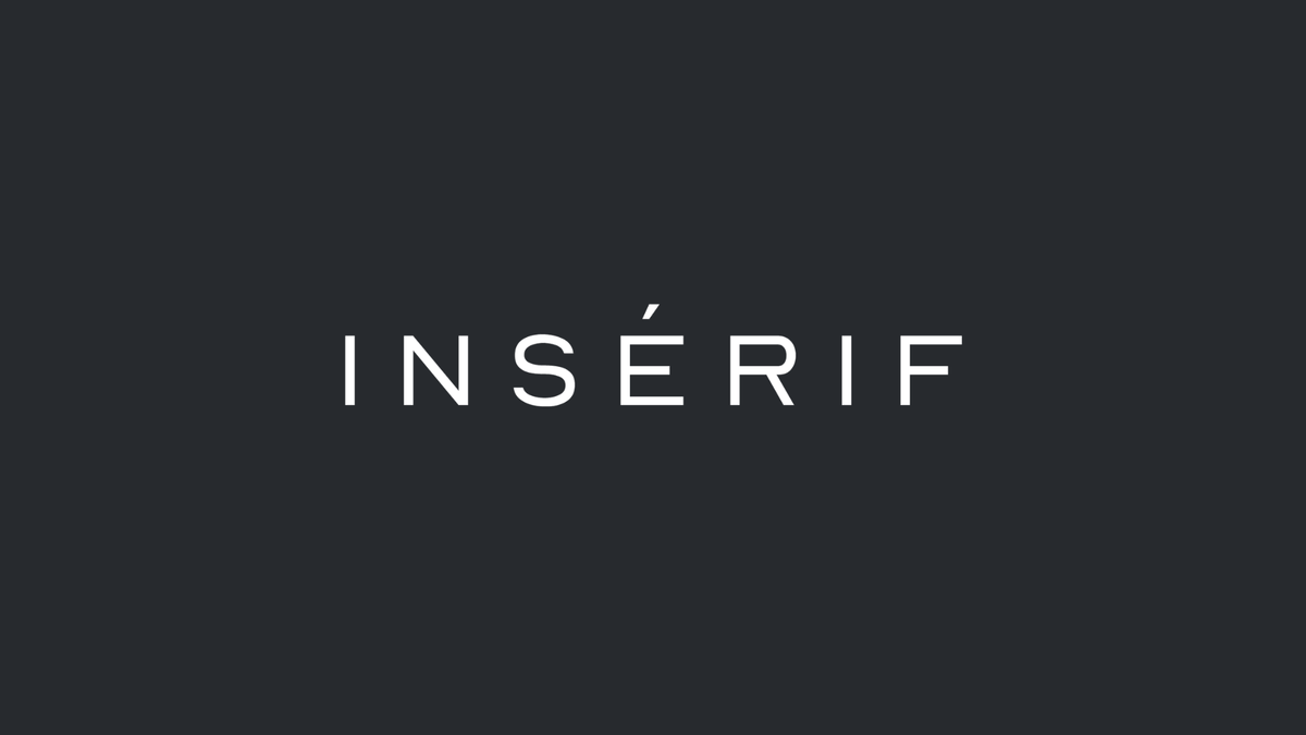 The picture inserif.com shows when its homepage is shared