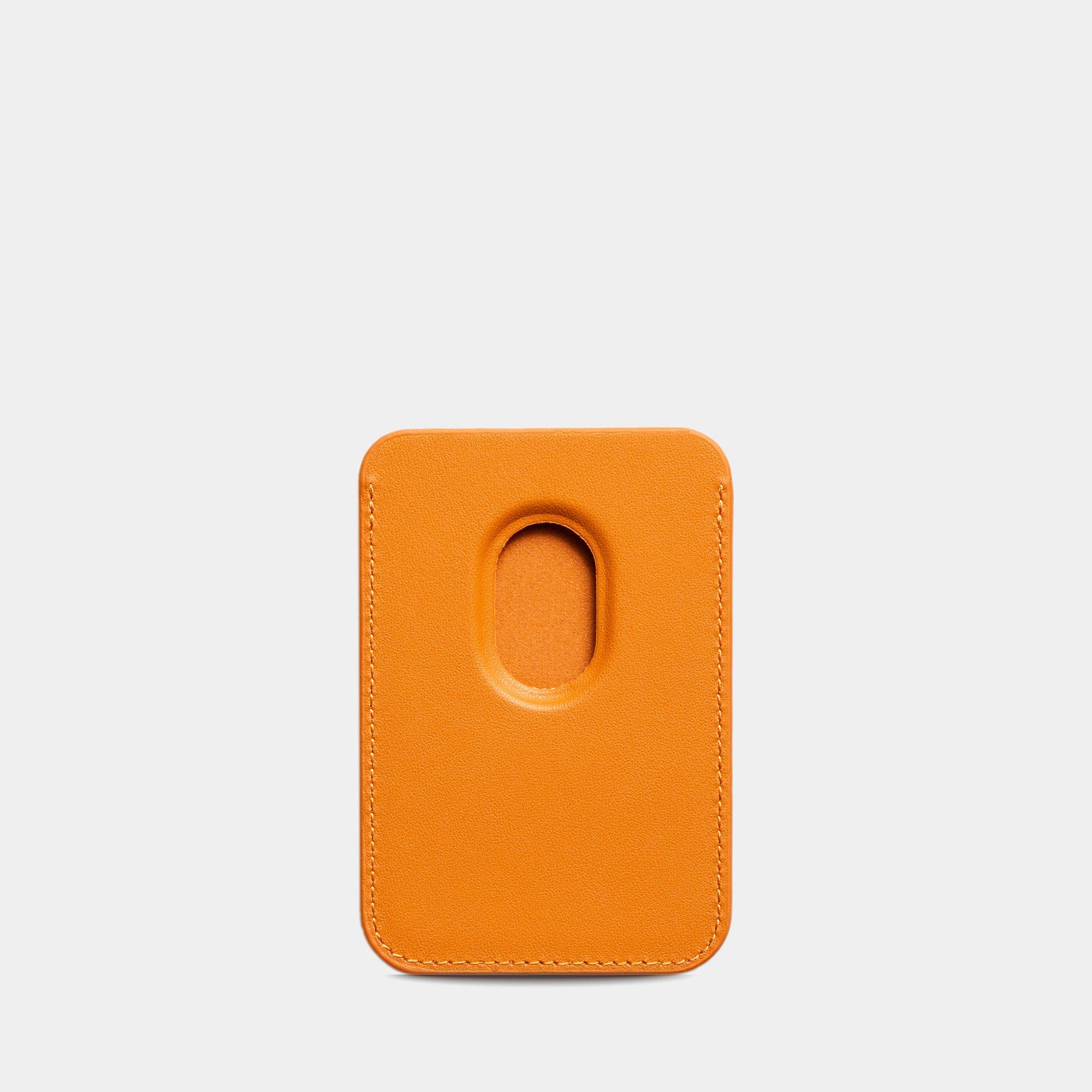 Orange MagSafe Personalized Card Holder