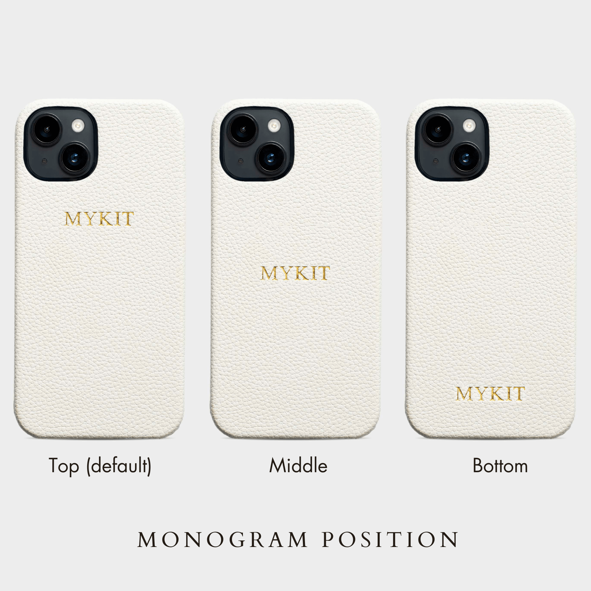 Black Pebble Texture Personalized Snap Case