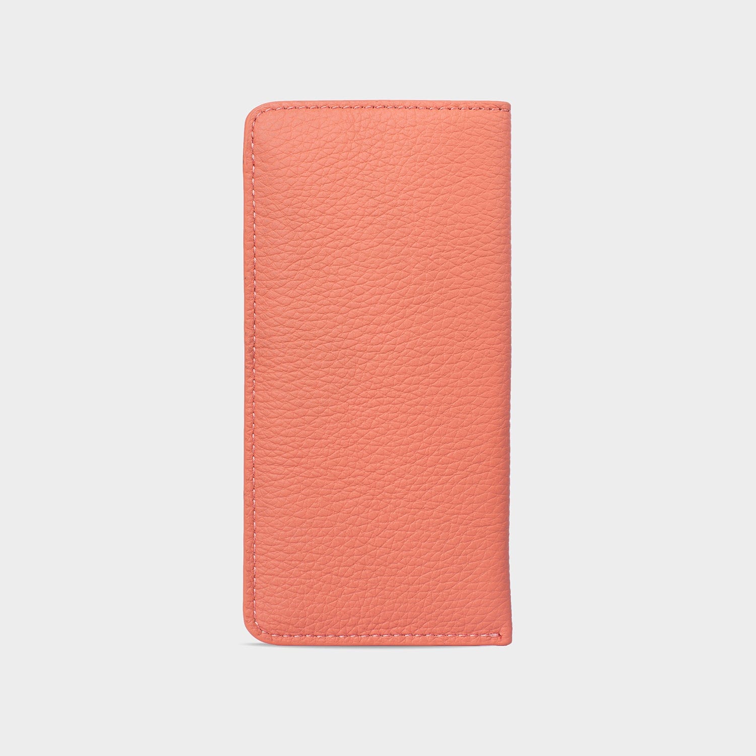 Pink Leather Personalized Glasses Case