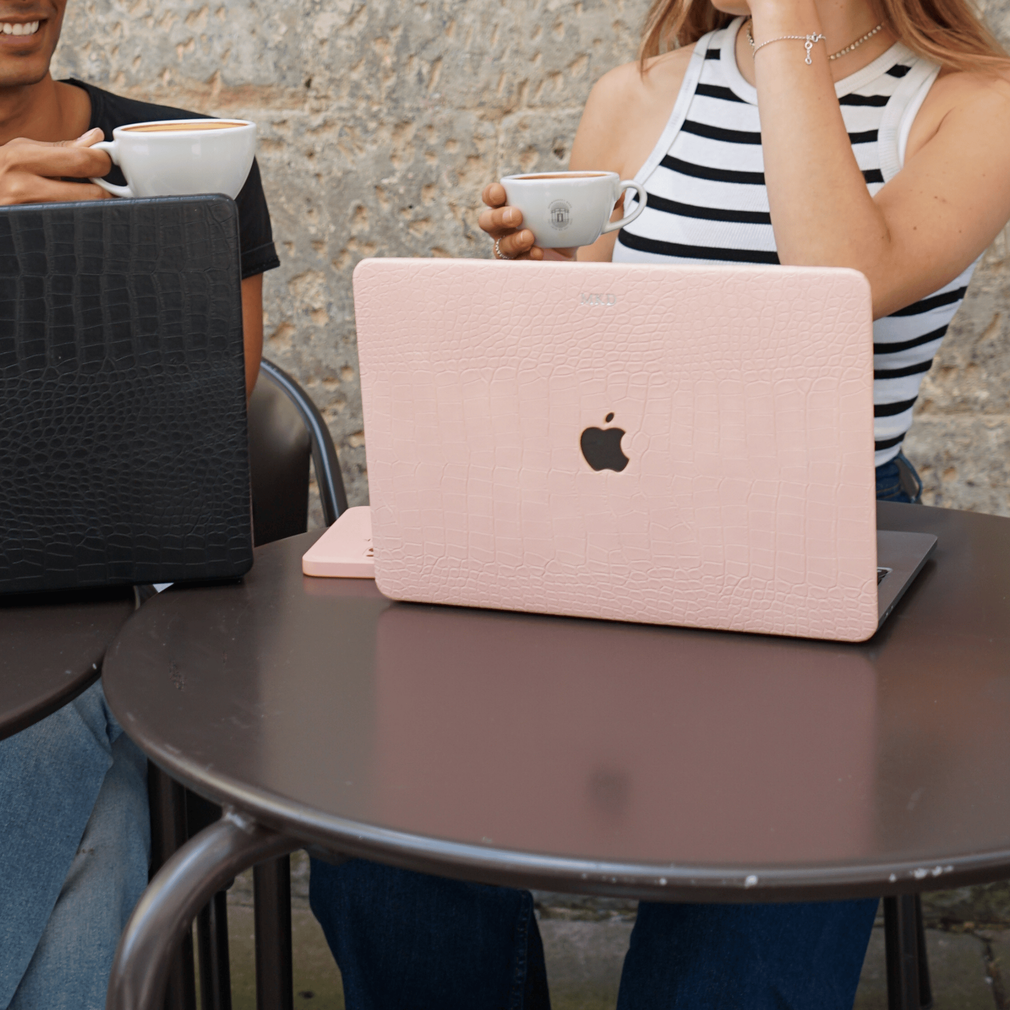 Pink Lizard MacBook Personalized Case