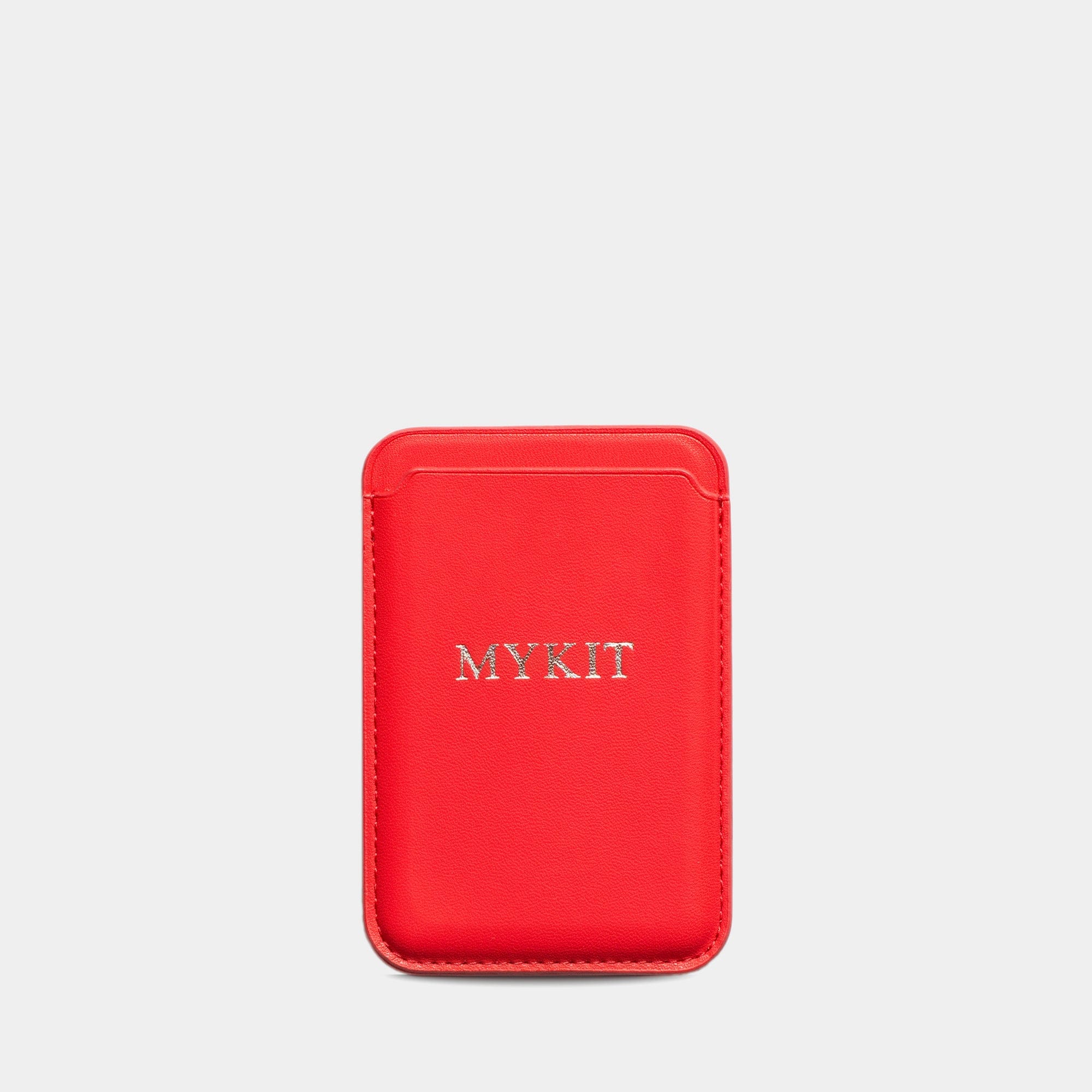 Red MagSafe Personalized Card Holder