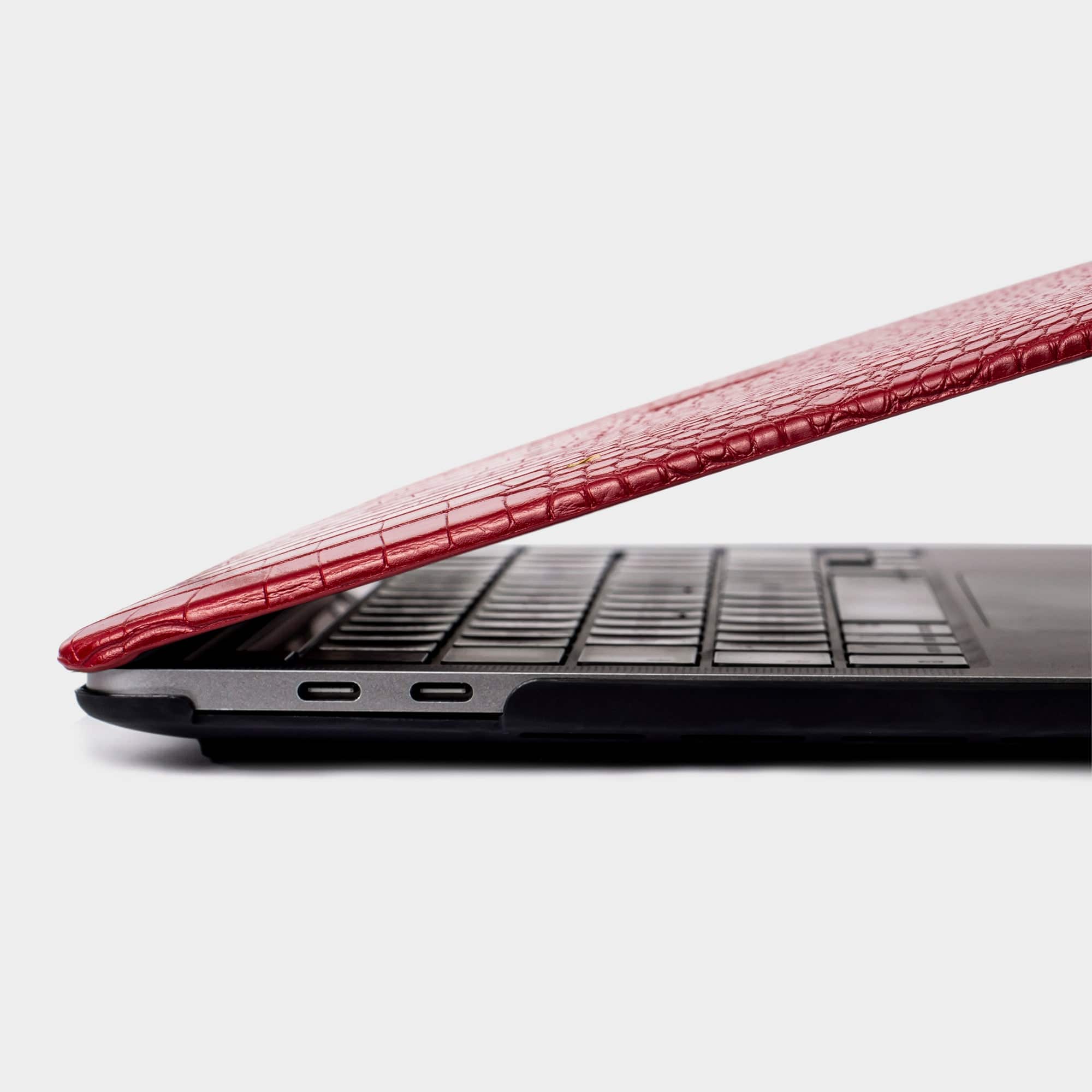 Red Lizard MacBook Personalized Case