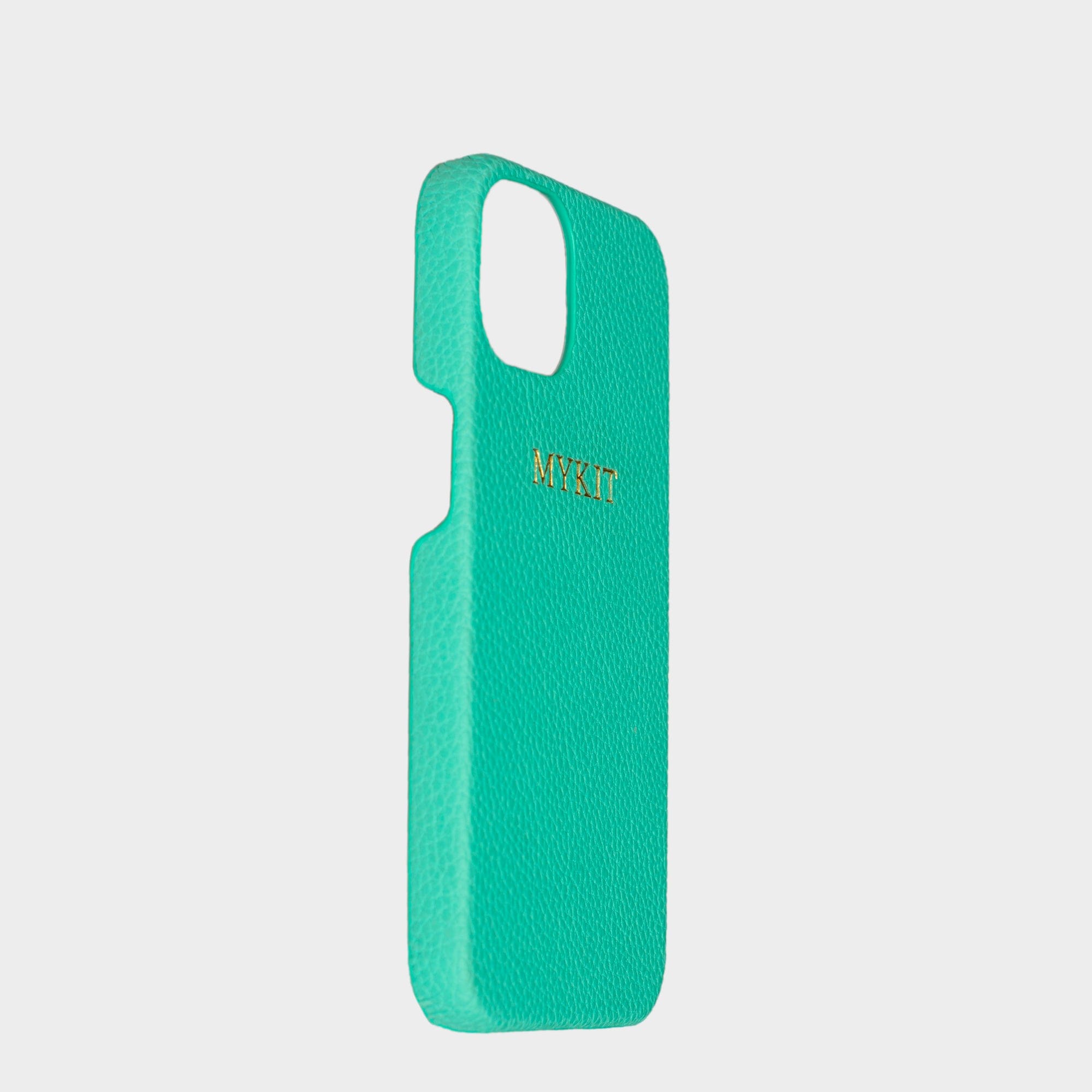 Teal Pebble Texture Personalized Snap Case