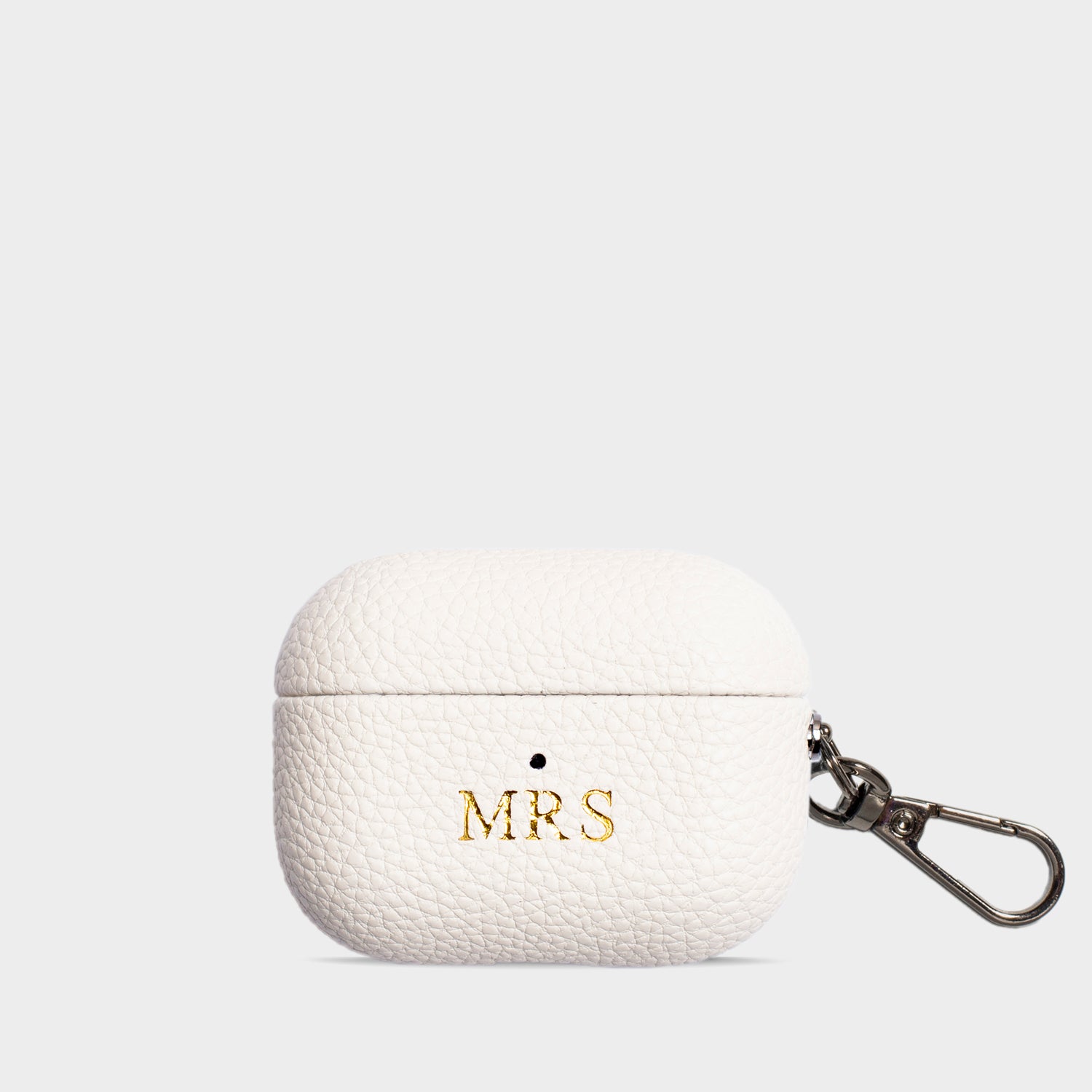 White AirPods Personalized Case