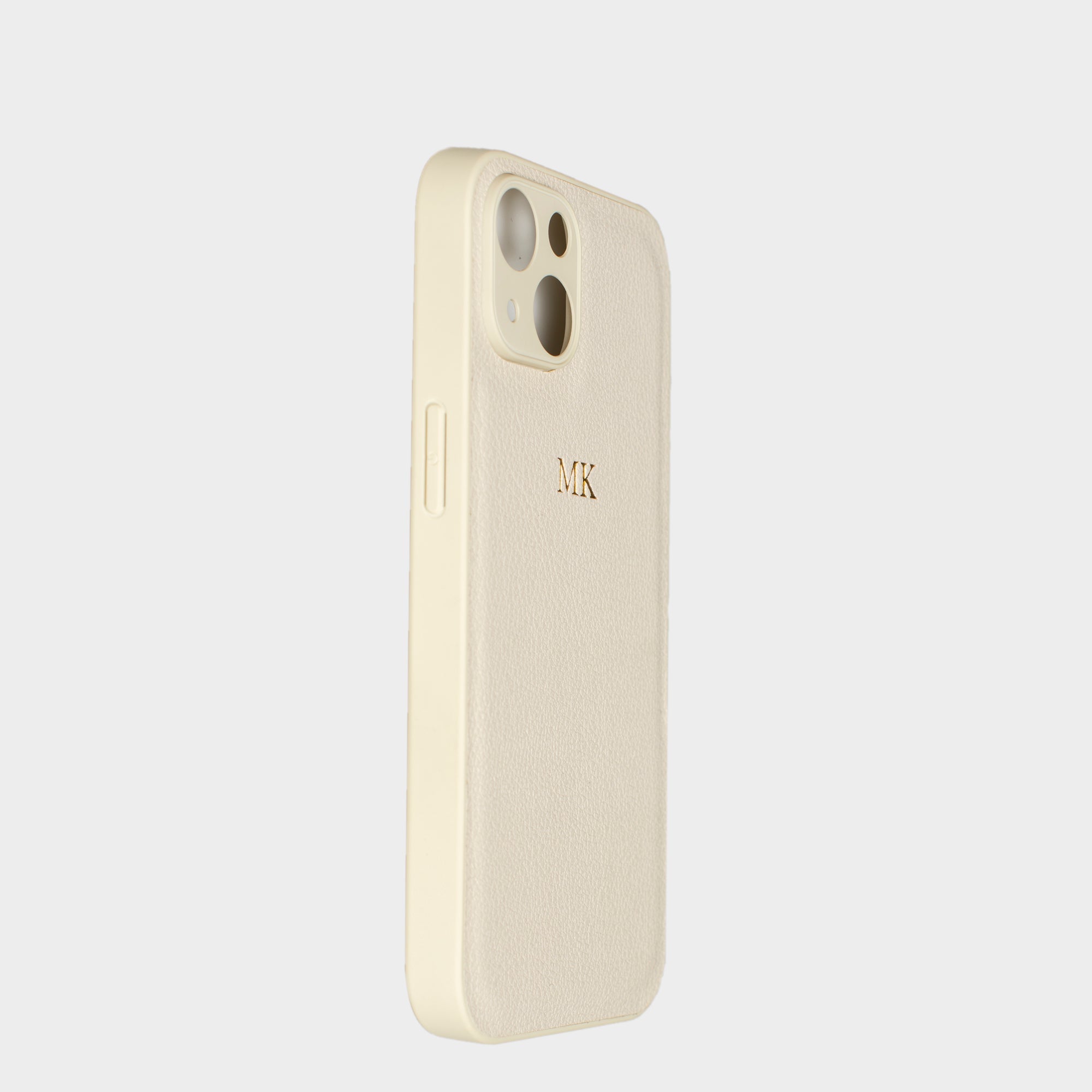 White Padded Personalized Case